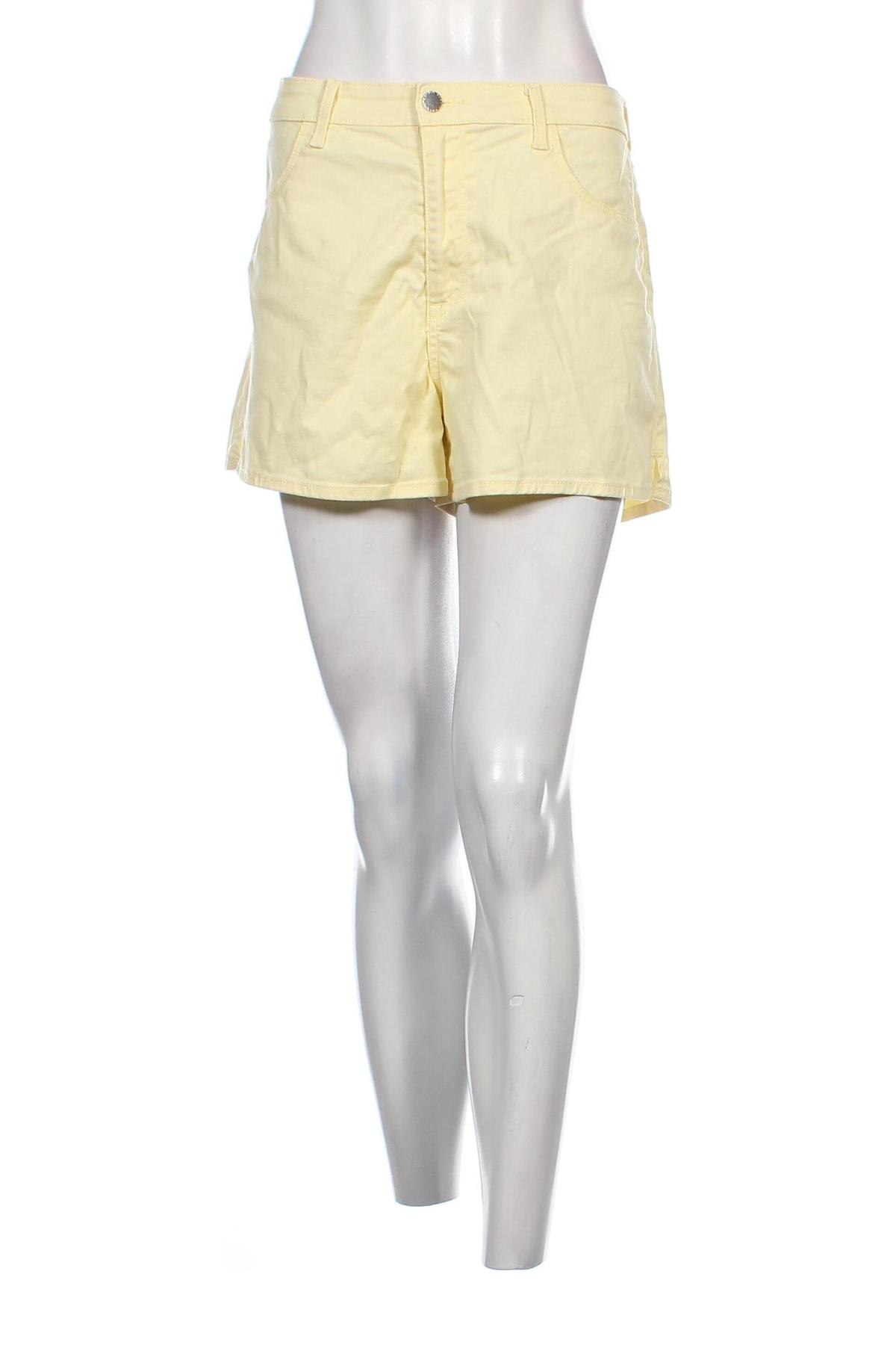 Γυναικείο κοντό παντελόνι H&M, Μέγεθος XL, Χρώμα Κίτρινο, Τιμή 5,54 €