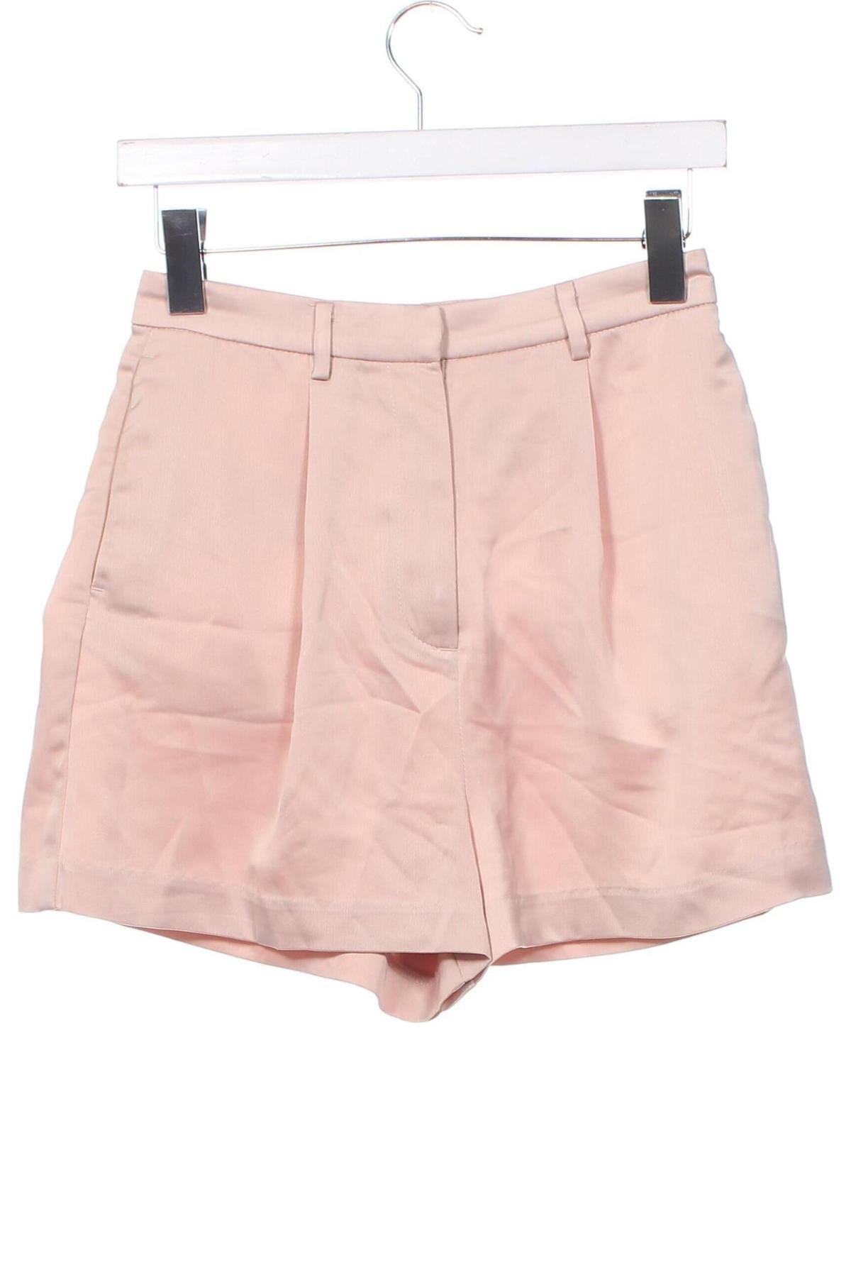 Дамски къс панталон H&M, Размер XS, Цвят Розов, Цена 36,10 лв.