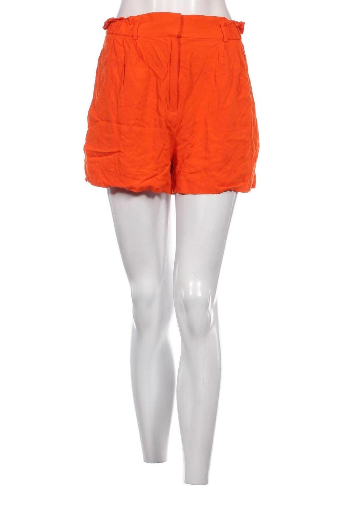 Pantaloni scurți de femei H&M, Mărime M, Culoare Portocaliu, Preț 52,24 Lei