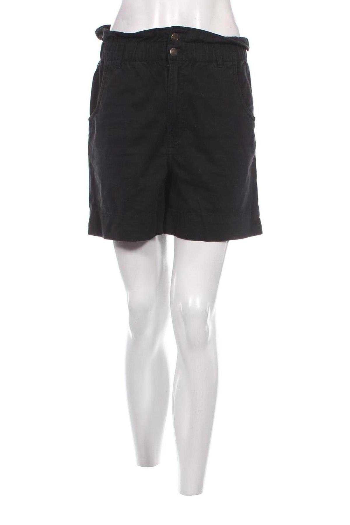 Дамски къс панталон H&M, Размер S, Цвят Черен, Цена 10,83 лв.