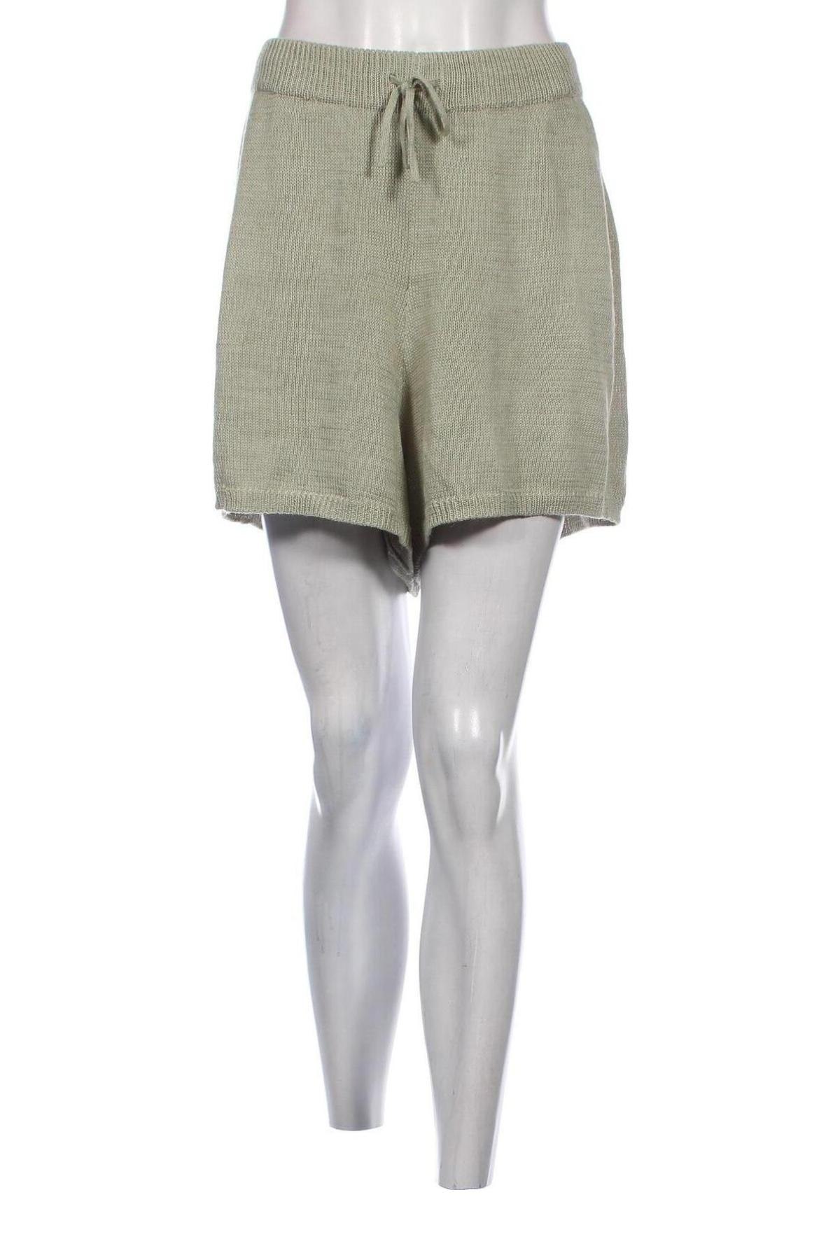Γυναικείο κοντό παντελόνι H&M, Μέγεθος L, Χρώμα Πράσινο, Τιμή 8,63 €