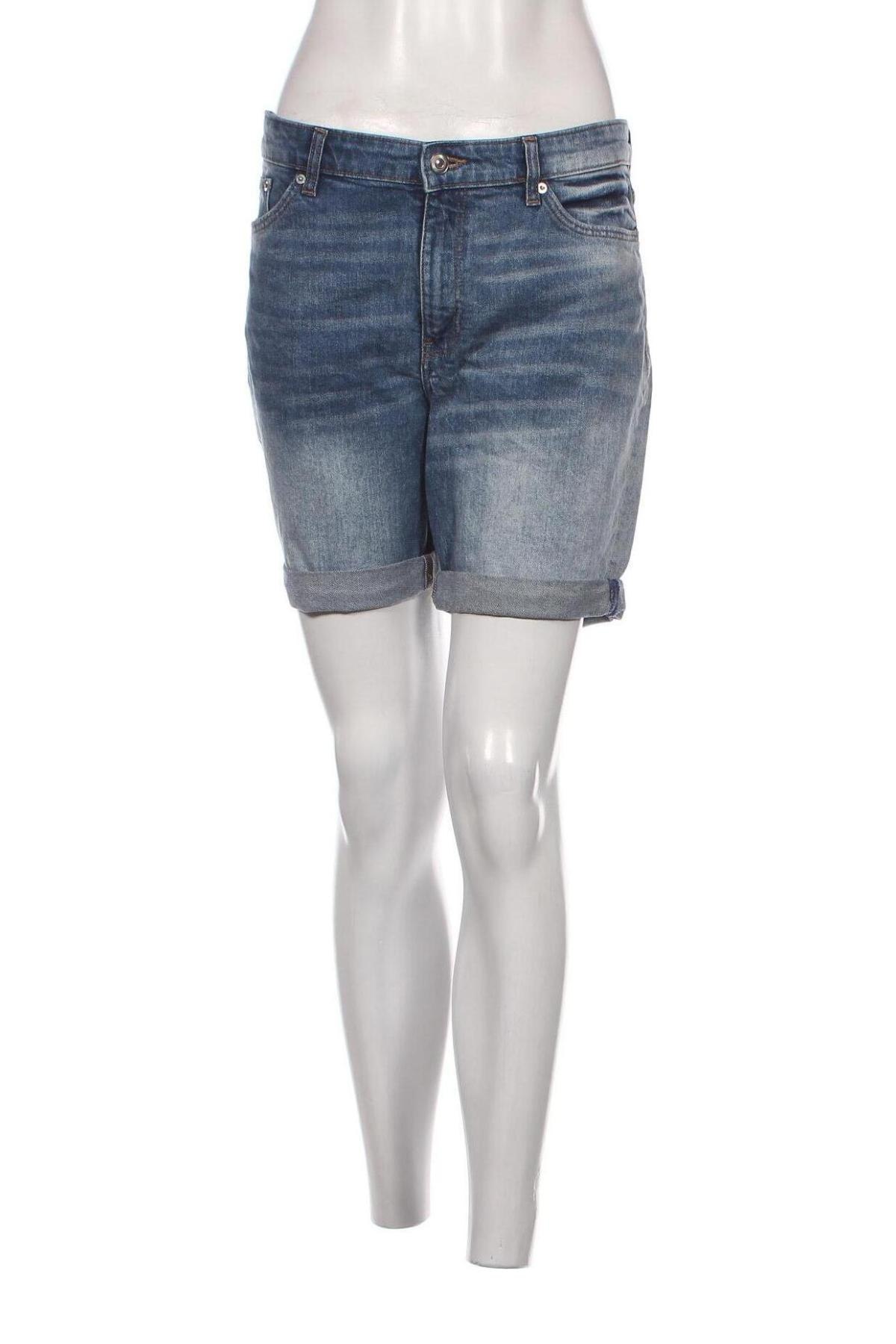 Γυναικείο κοντό παντελόνι H&M L.O.G.G., Μέγεθος M, Χρώμα Μπλέ, Τιμή 5,54 €