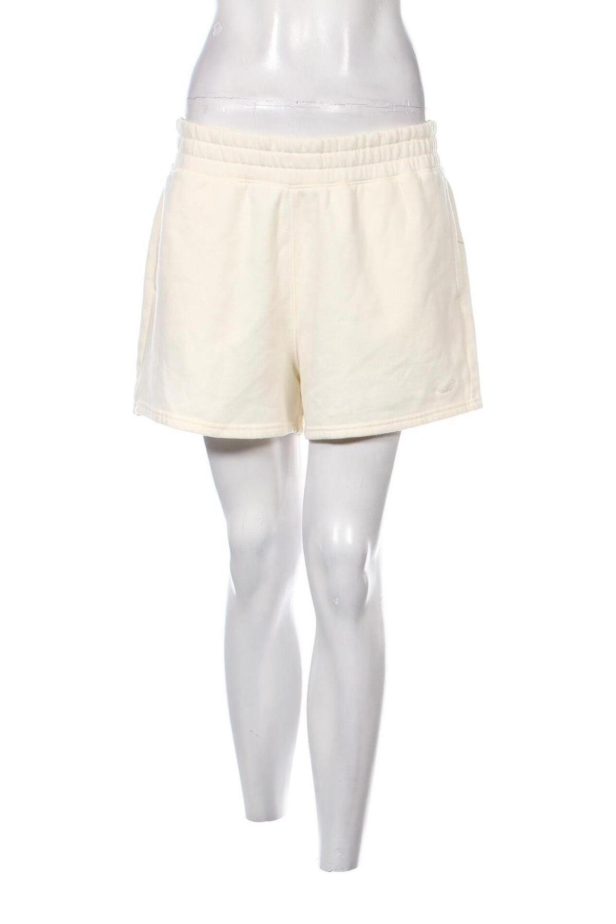 Pantaloni scurți de femei Hollister, Mărime L, Culoare Ecru, Preț 73,68 Lei