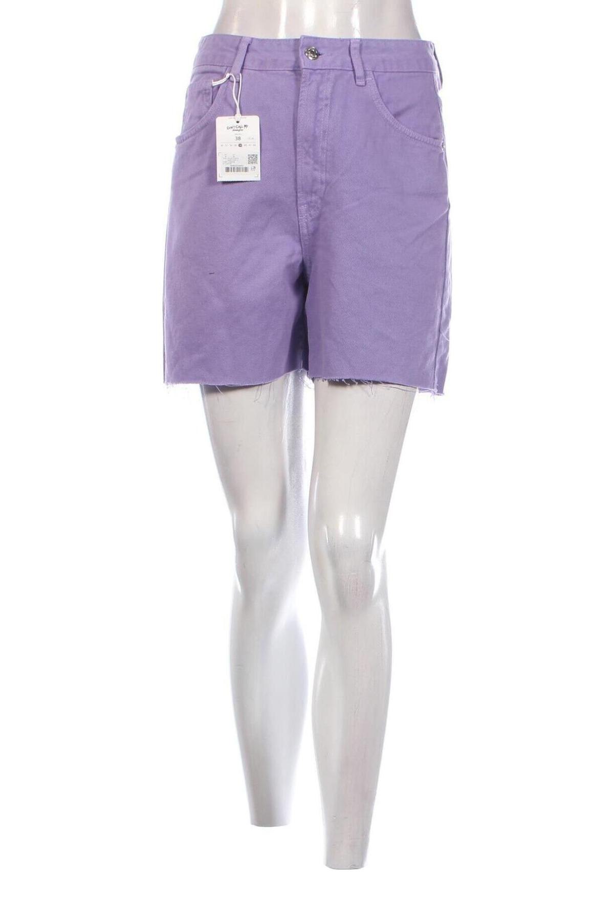 Дамски къс панталон Jennyfer, Размер M, Цвят Лилав, Цена 13,95 лв.