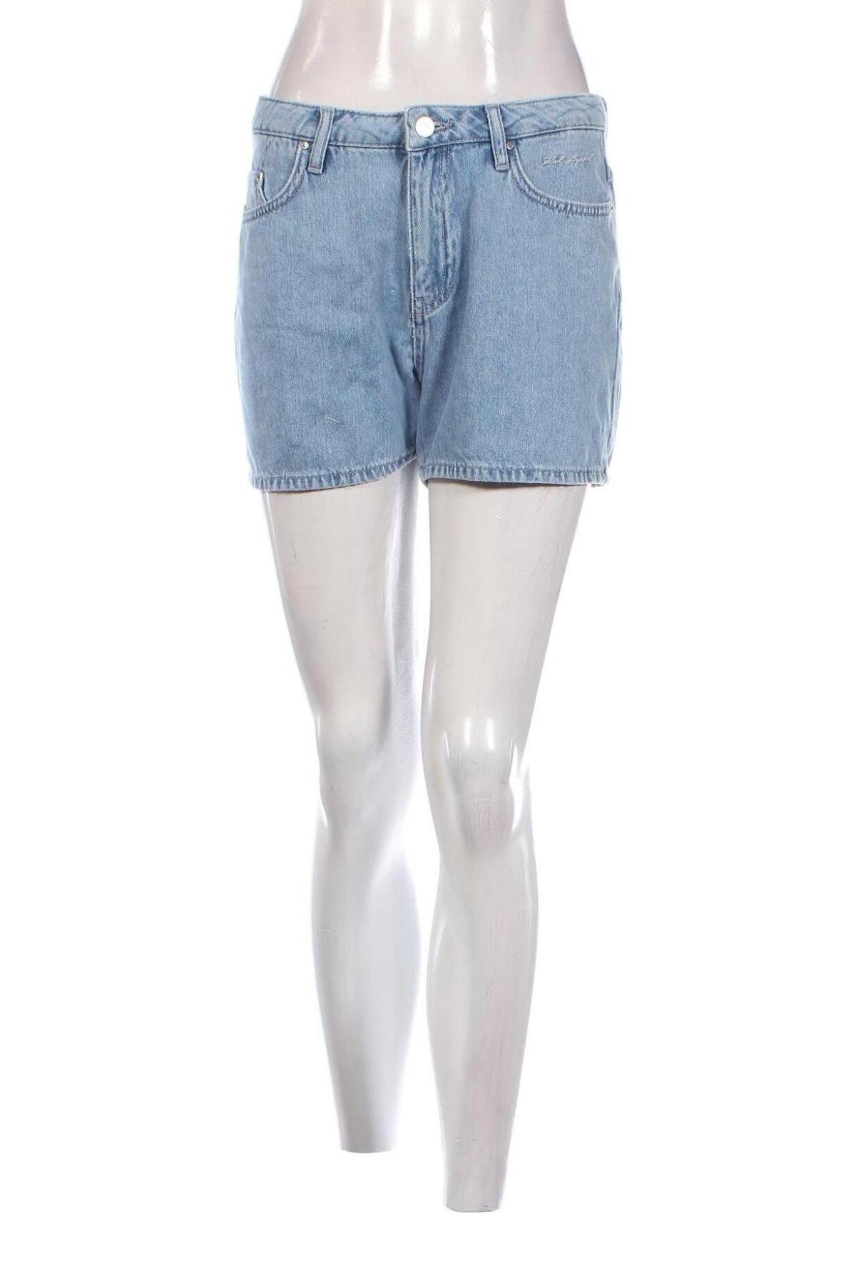 Pantaloni scurți de femei Karl Lagerfeld, Mărime S, Culoare Albastru, Preț 298,52 Lei