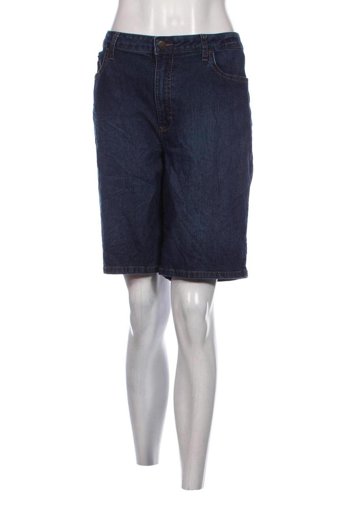 Γυναικείο κοντό παντελόνι Lee, Μέγεθος XL, Χρώμα Μπλέ, Τιμή 15,31 €