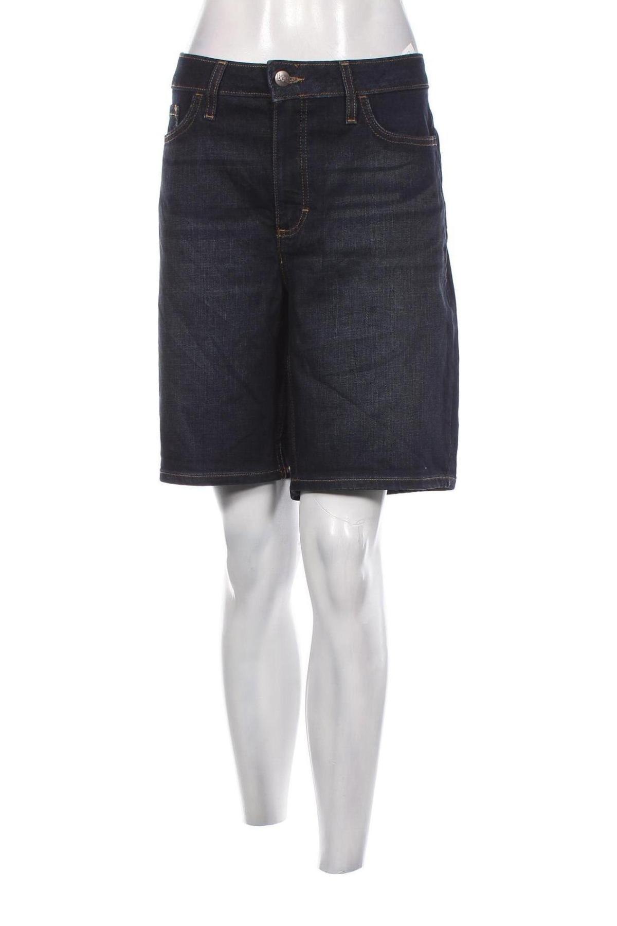 Дамски къс панталон Lee, Размер XL, Цвят Син, Цена 23,40 лв.