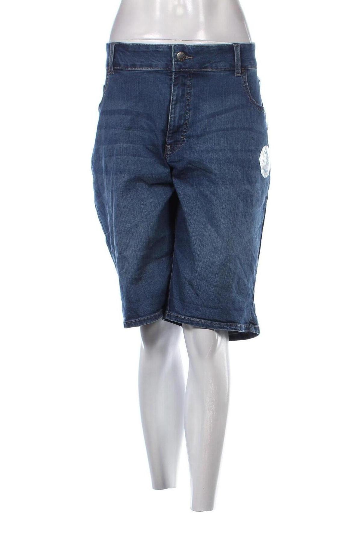 Γυναικείο κοντό παντελόνι Lee, Μέγεθος XXL, Χρώμα Μπλέ, Τιμή 32,48 €