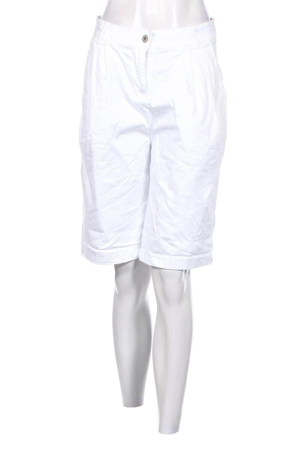 Pantaloni scurți de femei Made In Italy, Mărime S, Culoare Alb, Preț 62,50 Lei