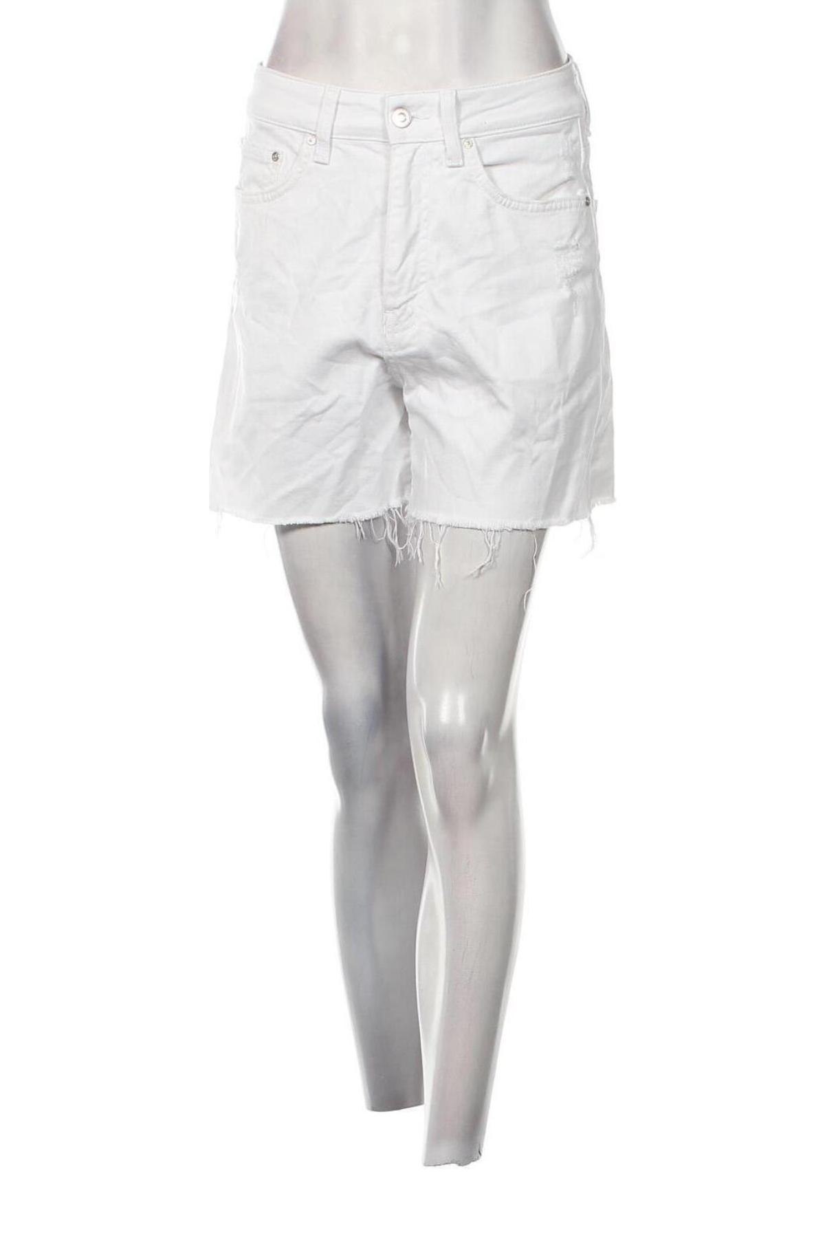 Дамски къс панталон Mavi, Размер S, Цвят Бял, Цена 13,60 лв.
