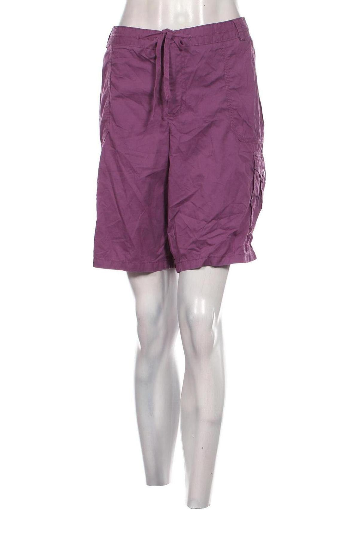 Γυναικείο κοντό παντελόνι Merona, Μέγεθος XL, Χρώμα Βιολετί, Τιμή 11,75 €