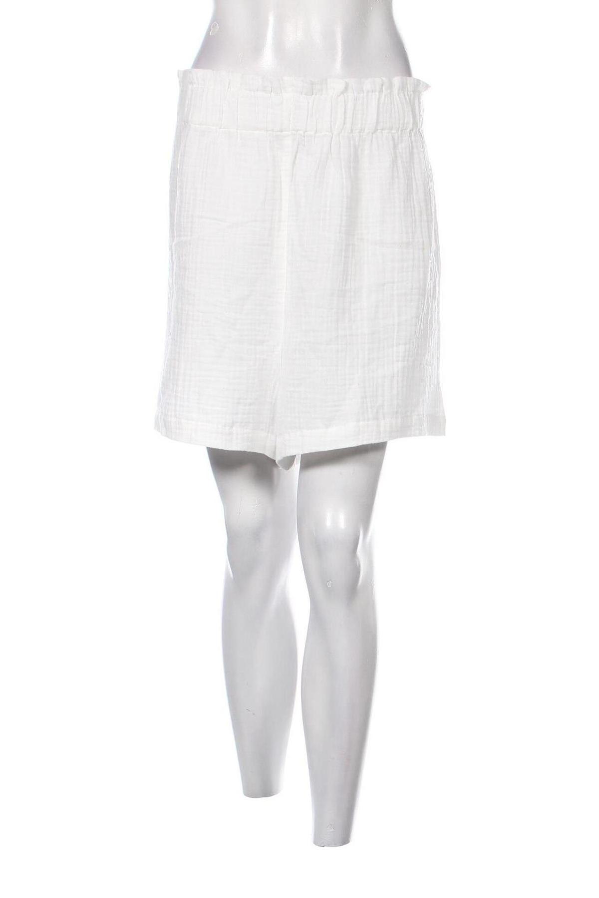 Γυναικείο κοντό παντελόνι Monki, Μέγεθος XXL, Χρώμα Λευκό, Τιμή 16,49 €