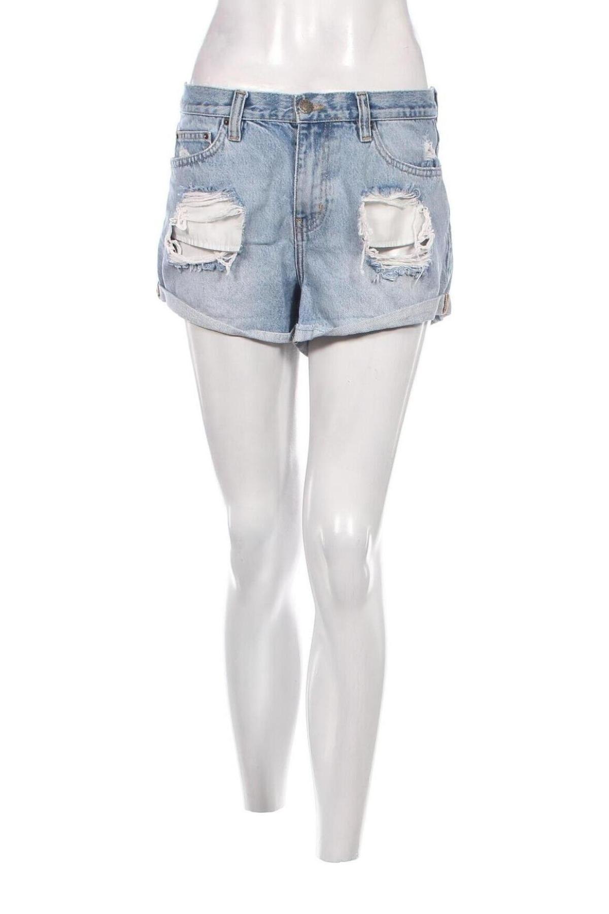 Γυναικείο κοντό παντελόνι NLY, Μέγεθος M, Χρώμα Μπλέ, Τιμή 9,91 €