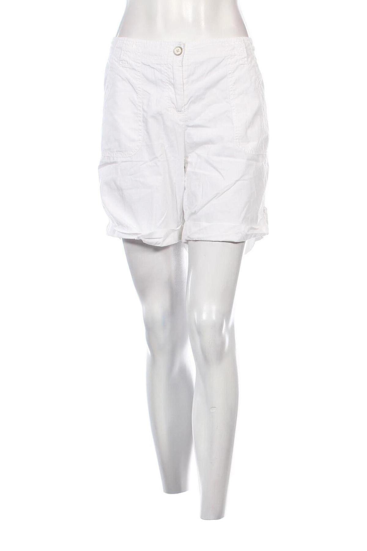 Γυναικείο κοντό παντελόνι Nkd, Μέγεθος L, Χρώμα Λευκό, Τιμή 9,62 €