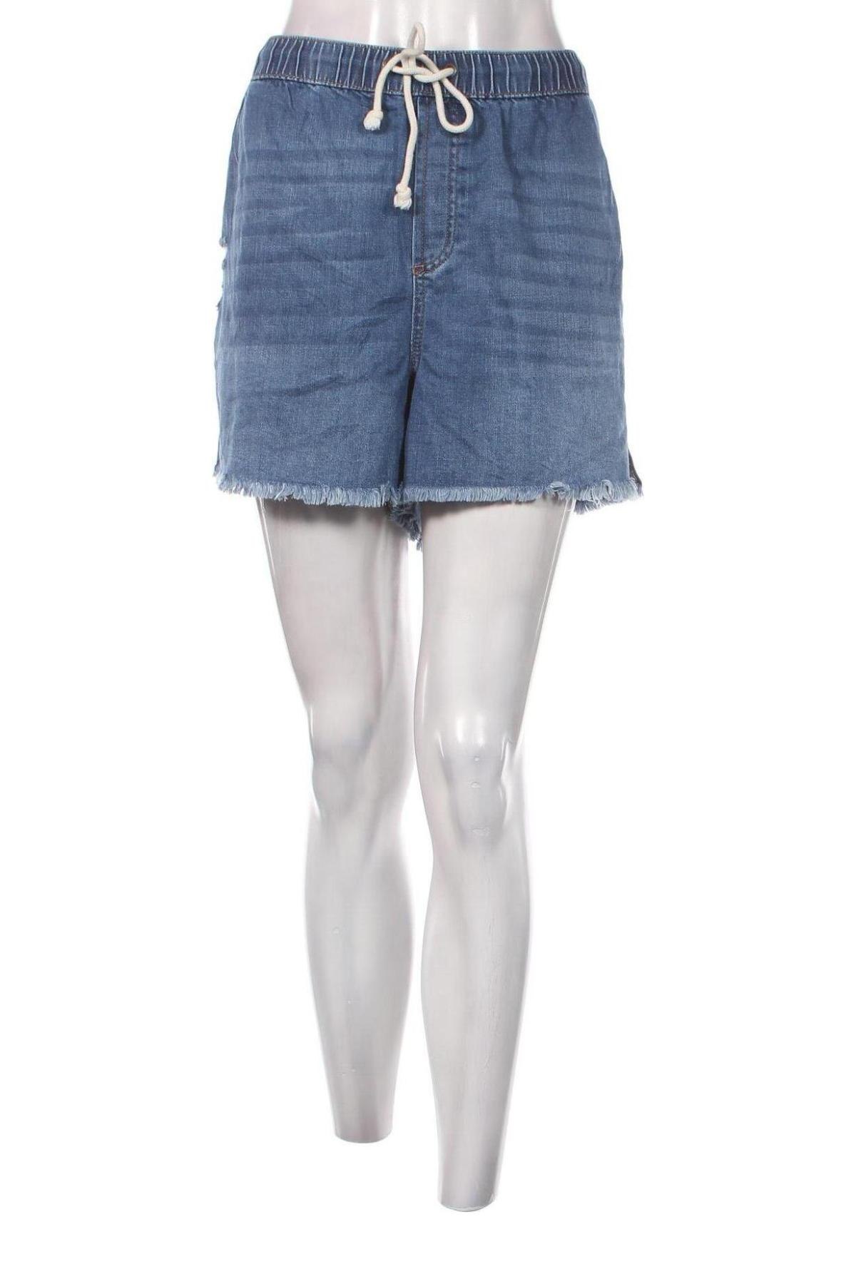 Γυναικείο κοντό παντελόνι No Boundaries, Μέγεθος 3XL, Χρώμα Μπλέ, Τιμή 11,75 €
