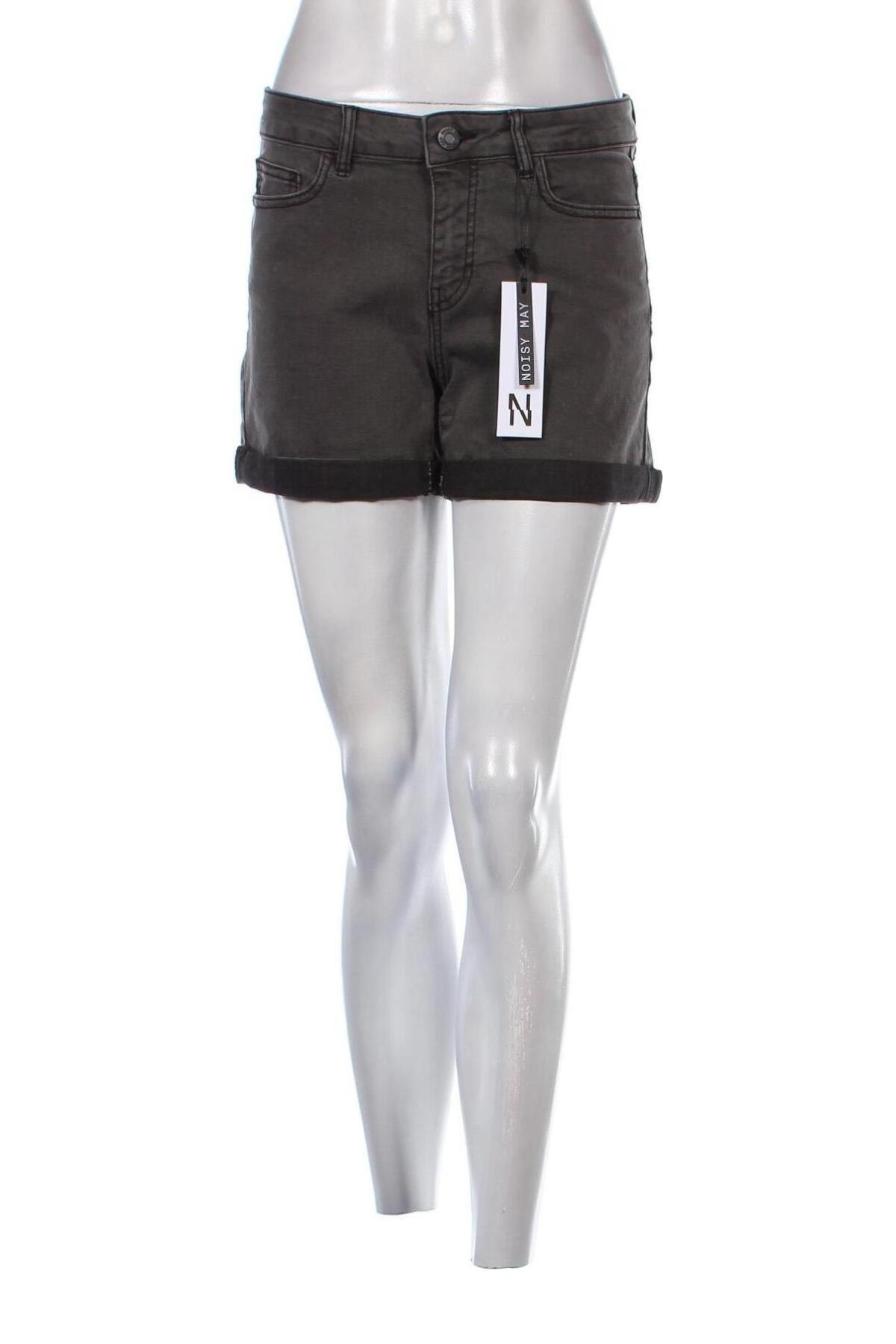 Γυναικείο κοντό παντελόνι Noisy May, Μέγεθος M, Χρώμα Γκρί, Τιμή 8,63 €