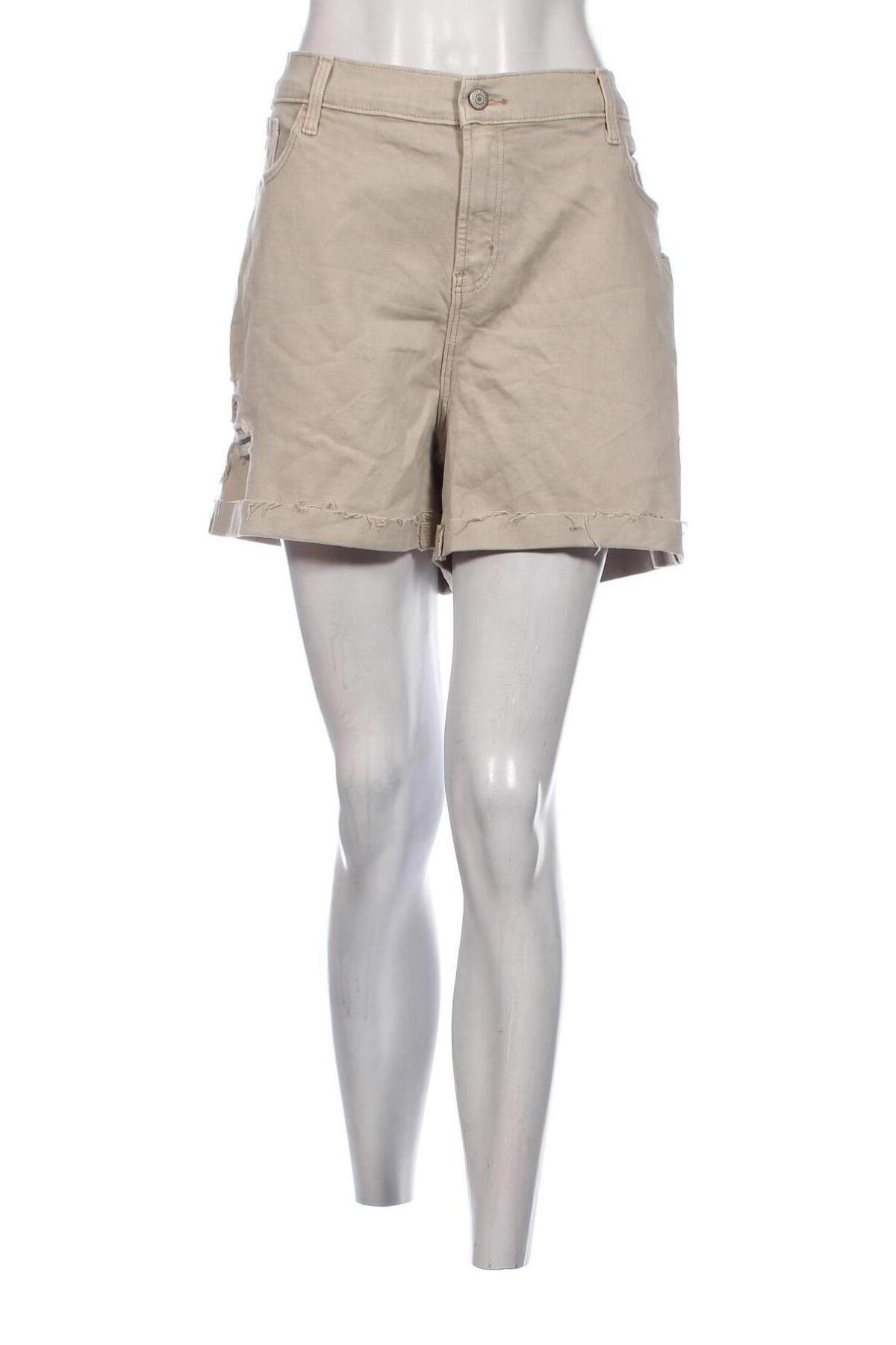 Pantaloni scurți de femei Old Navy, Mărime XXL, Culoare Bej, Preț 177,30 Lei