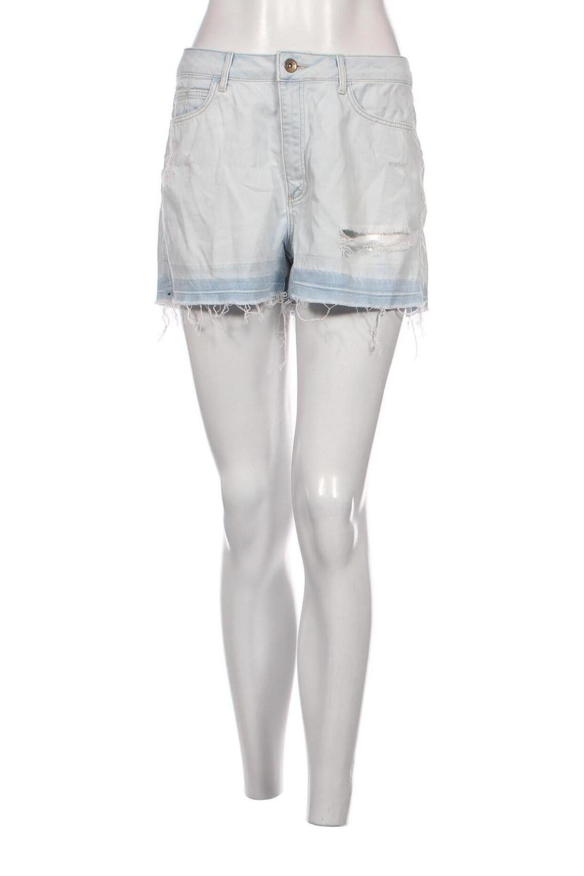 Γυναικείο κοντό παντελόνι Oxxo, Μέγεθος S, Χρώμα Μπλέ, Τιμή 5,48 €