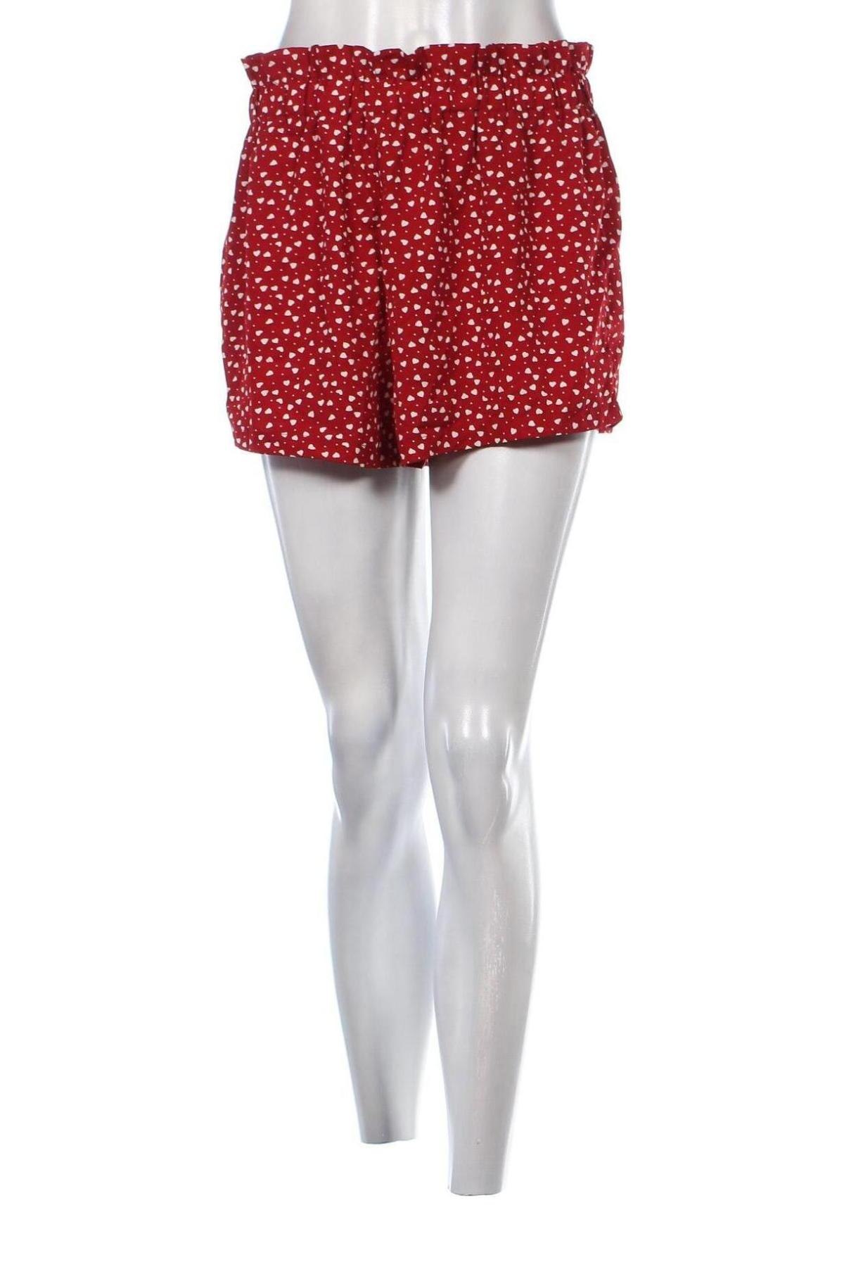 Γυναικείο κοντό παντελόνι SHEIN, Μέγεθος M, Χρώμα Κόκκινο, Τιμή 4,70 €