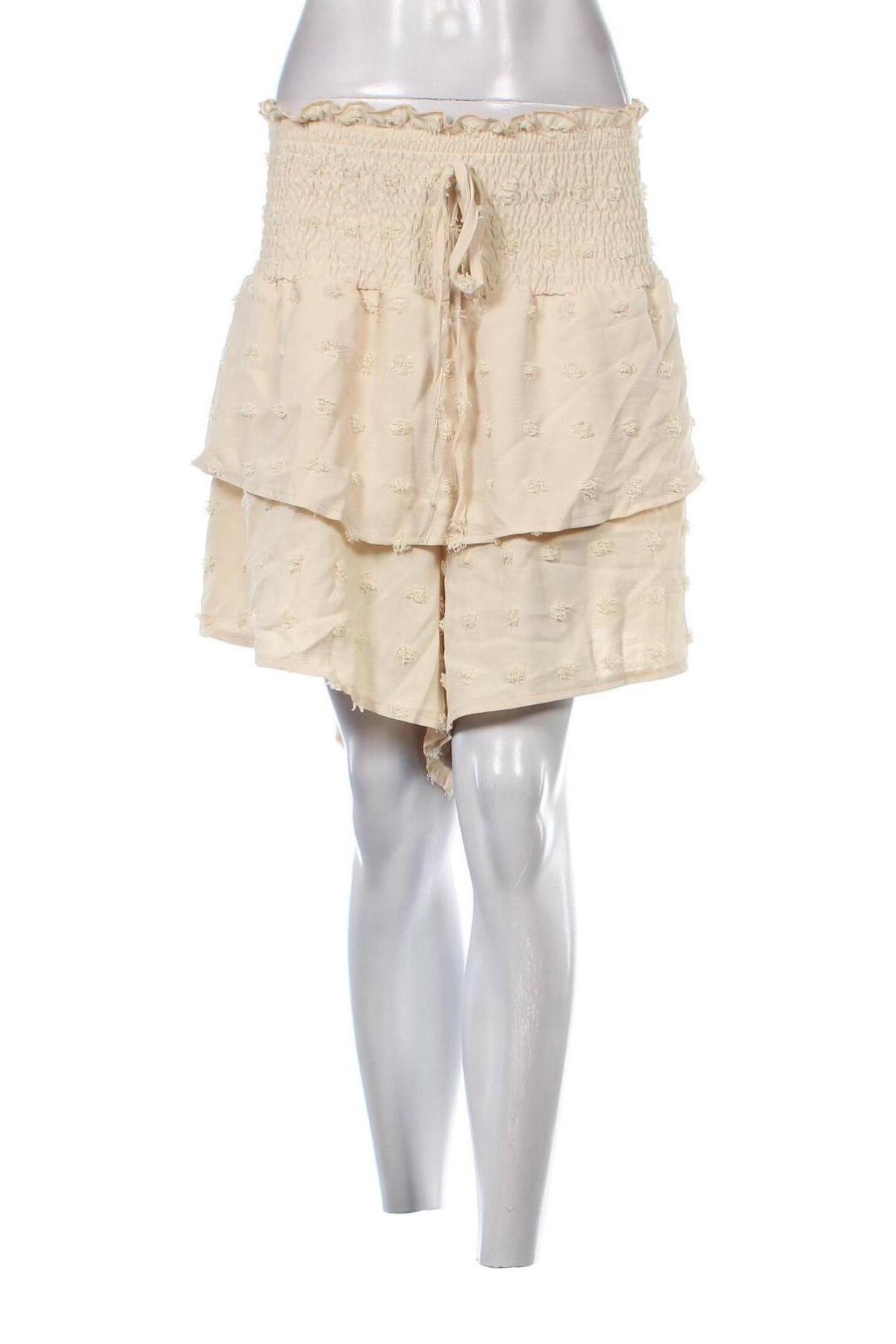 Γυναικείο κοντό παντελόνι SHEIN, Μέγεθος XXL, Χρώμα  Μπέζ, Τιμή 8,23 €