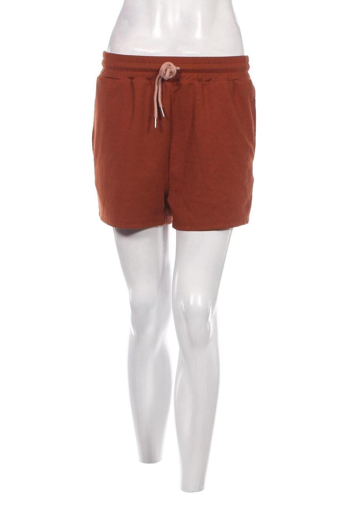 Дамски къс панталон SHEIN, Размер S, Цвят Кафяв, Цена 11,73 лв.