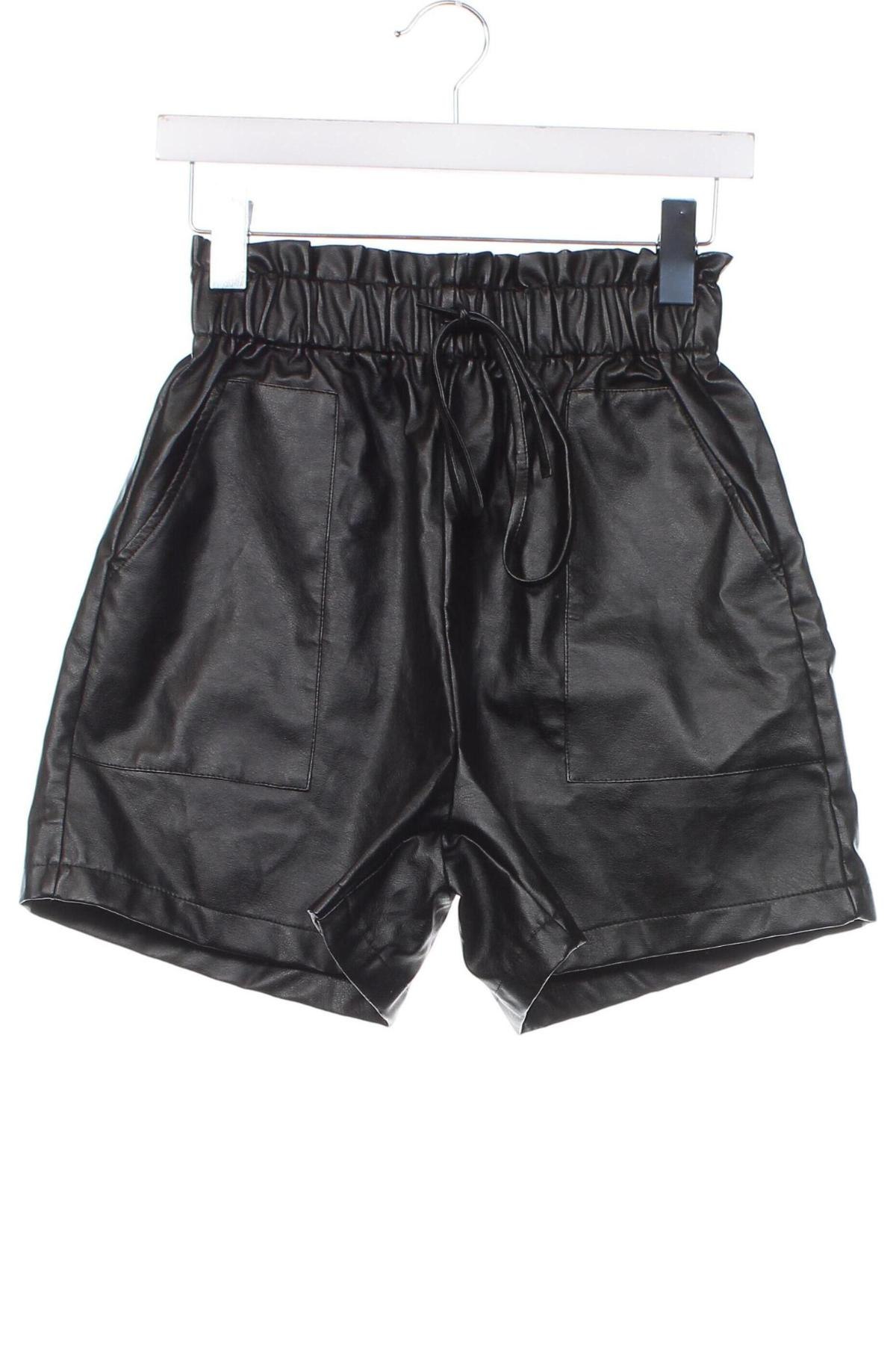 Γυναικείο κοντό παντελόνι SHEIN, Μέγεθος XS, Χρώμα Μαύρο, Τιμή 9,74 €