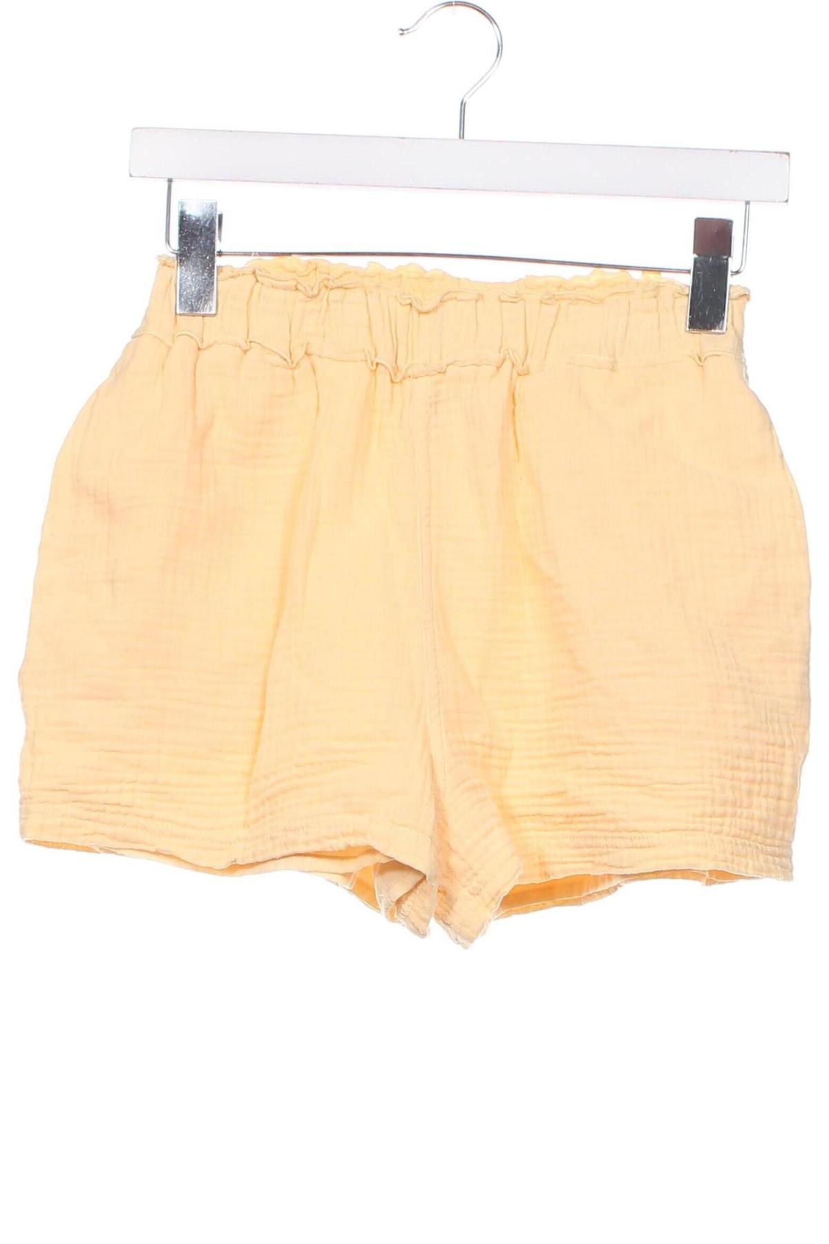Γυναικείο κοντό παντελόνι Sinsay, Μέγεθος XS, Χρώμα Κίτρινο, Τιμή 5,83 €