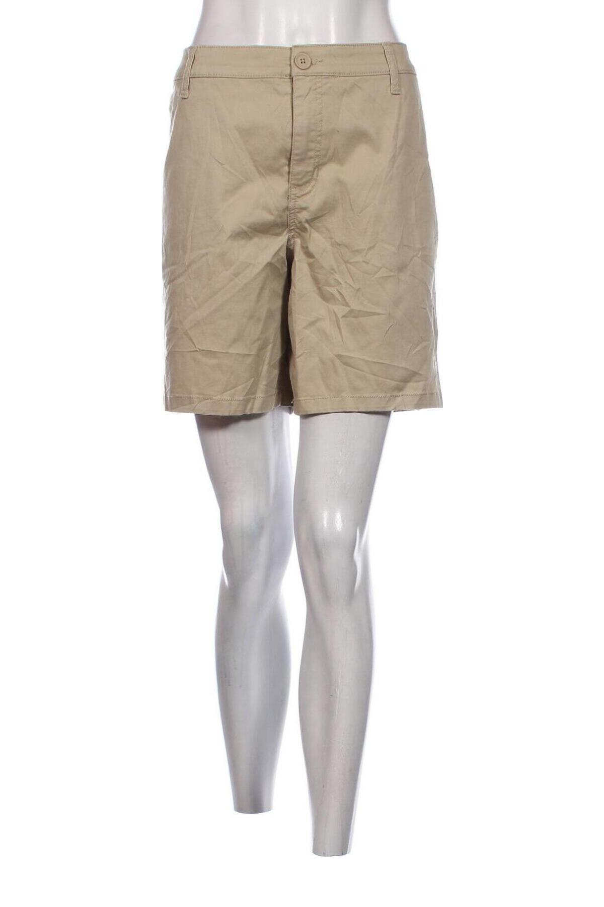 Дамски къс панталон St. John's Bay, Размер XL, Цвят Бежов, Цена 31,00 лв.