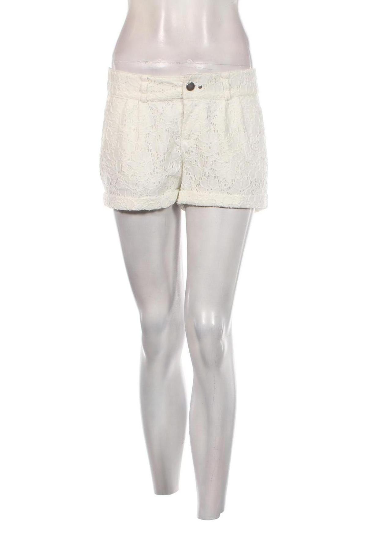 Γυναικείο κοντό παντελόνι Tally Weijl, Μέγεθος M, Χρώμα Λευκό, Τιμή 3,41 €