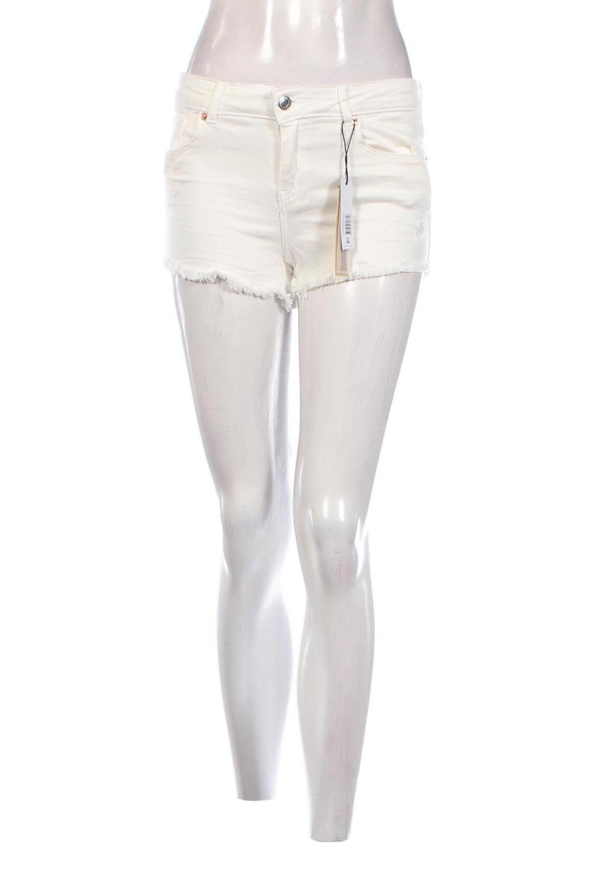 Pantaloni scurți de femei Tally Weijl, Mărime S, Culoare Ecru, Preț 50,99 Lei