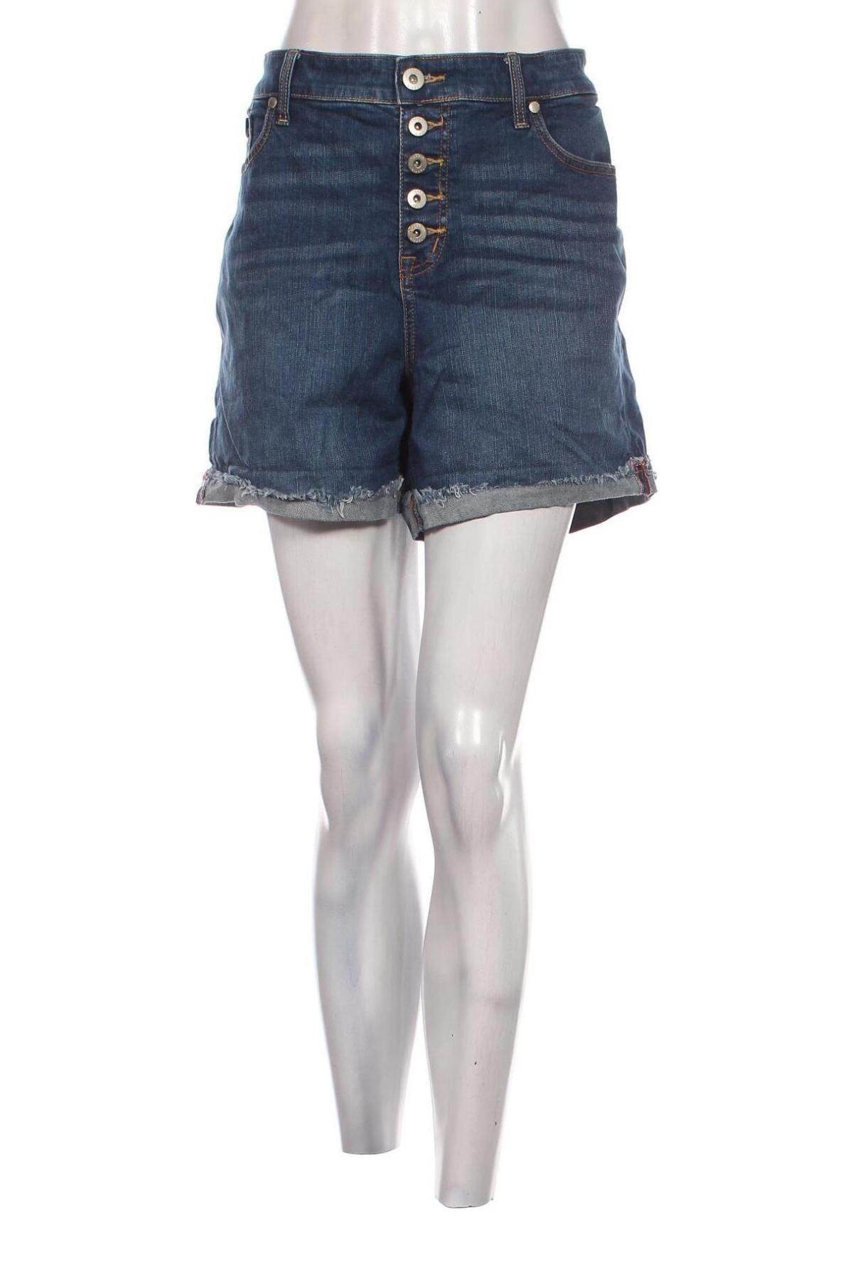 Pantaloni scurți de femei Torrid, Mărime XL, Culoare Albastru, Preț 37,50 Lei