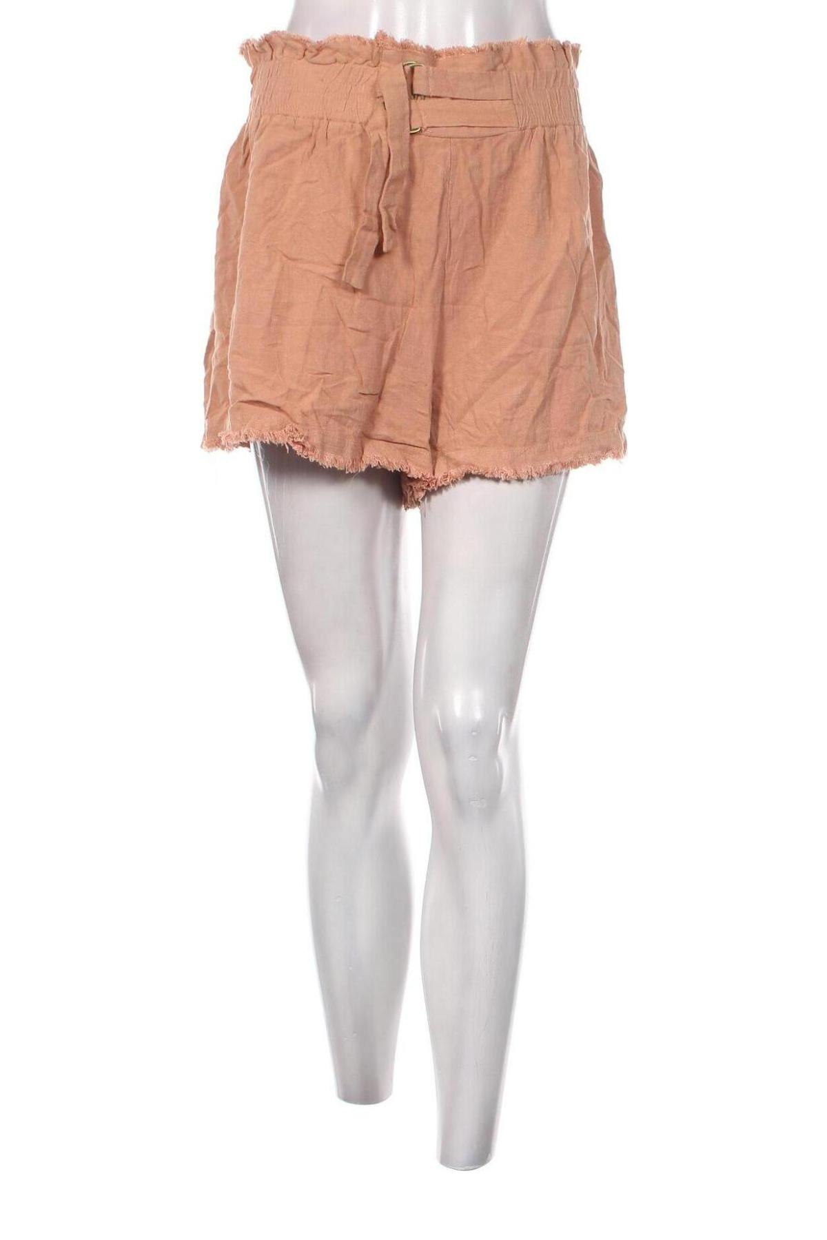 Дамски къс панталон Umgee, Размер XL, Цвят Бежов, Цена 20,40 лв.