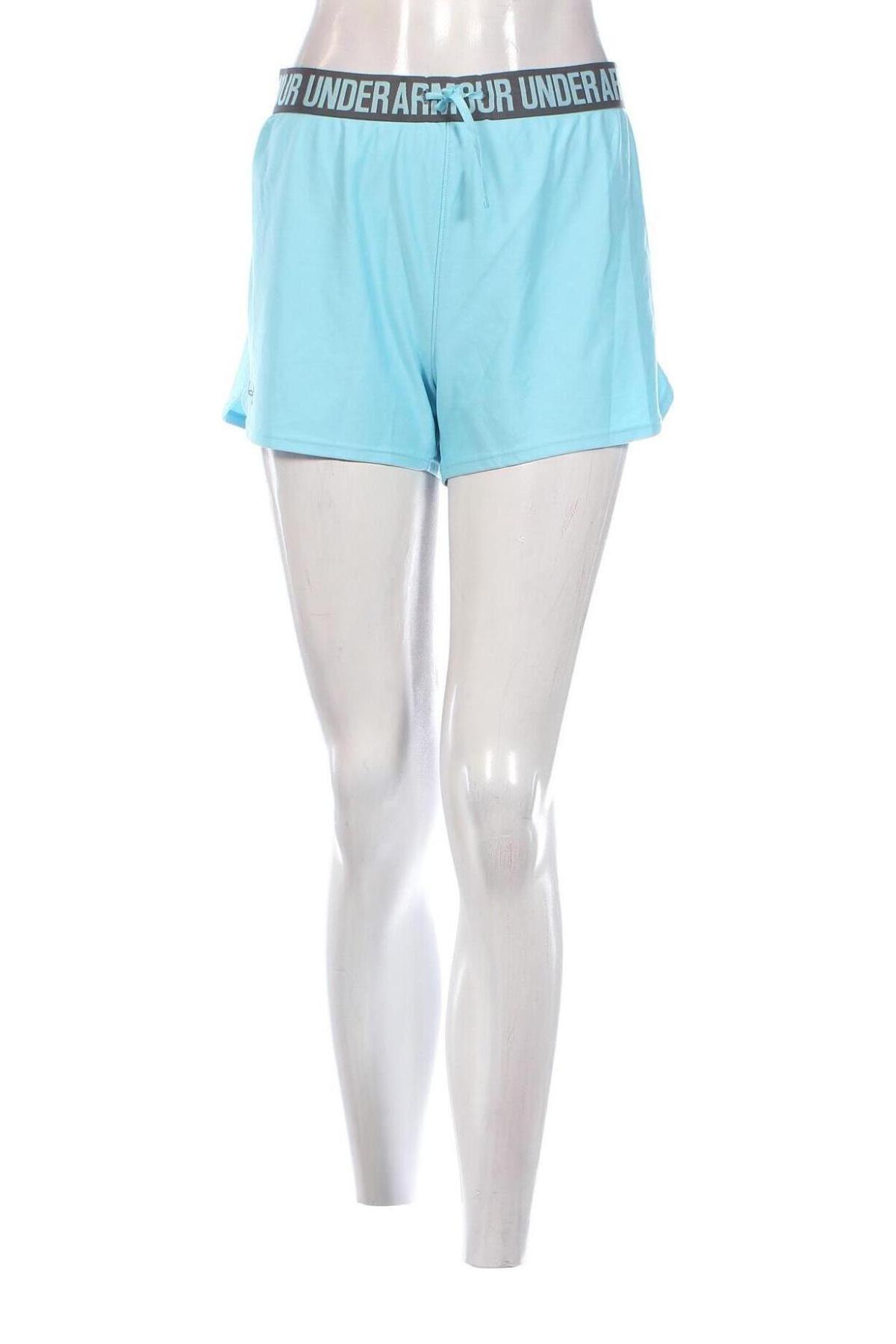 Γυναικείο κοντό παντελόνι Under Armour, Μέγεθος XL, Χρώμα Μπλέ, Τιμή 10,52 €