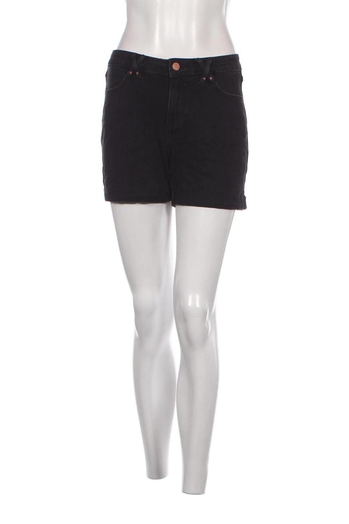 Γυναικείο κοντό παντελόνι VILA, Μέγεθος S, Χρώμα Μαύρο, Τιμή 12,37 €