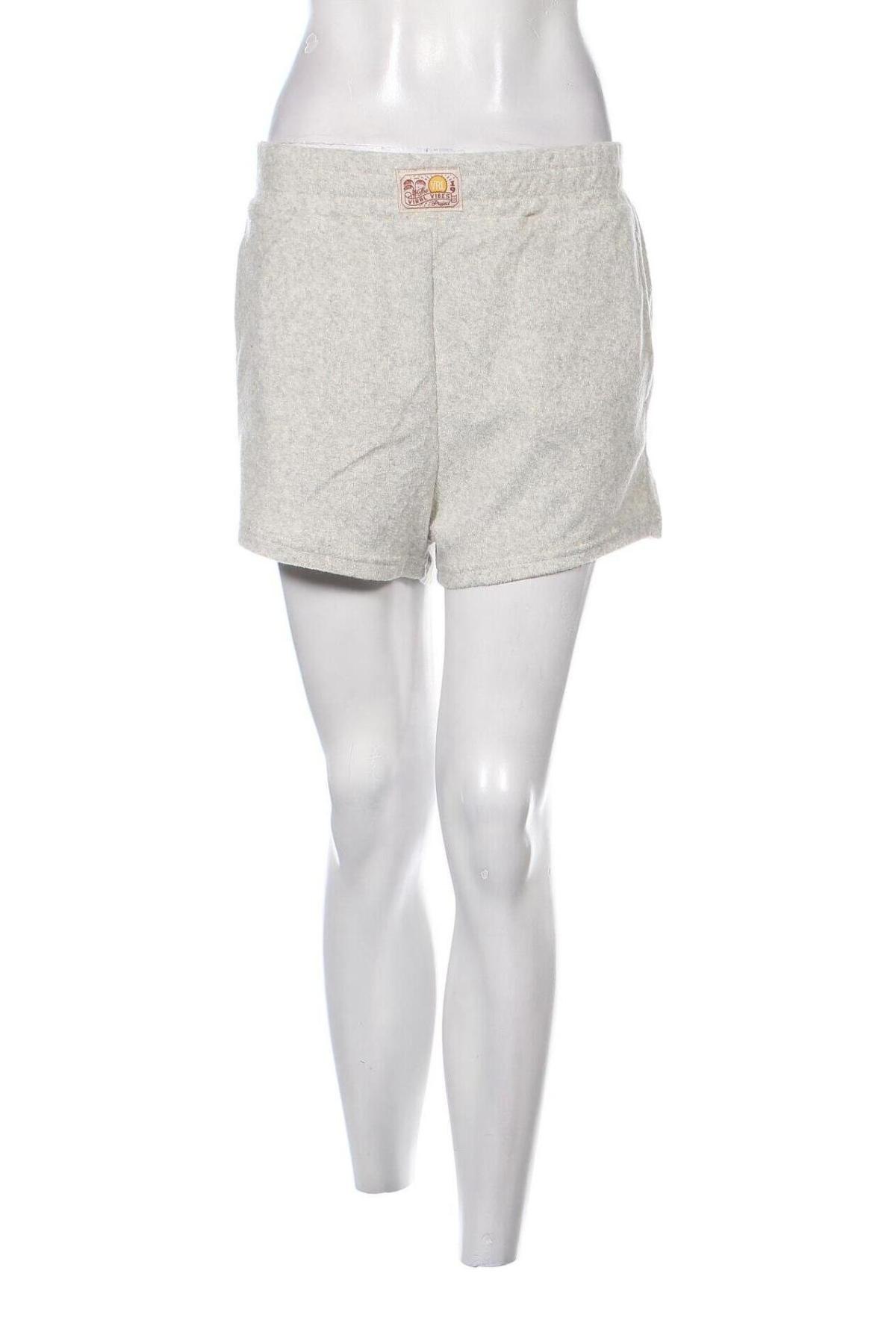 Γυναικείο κοντό παντελόνι Viral Vibes, Μέγεθος M, Χρώμα Γκρί, Τιμή 15,88 €