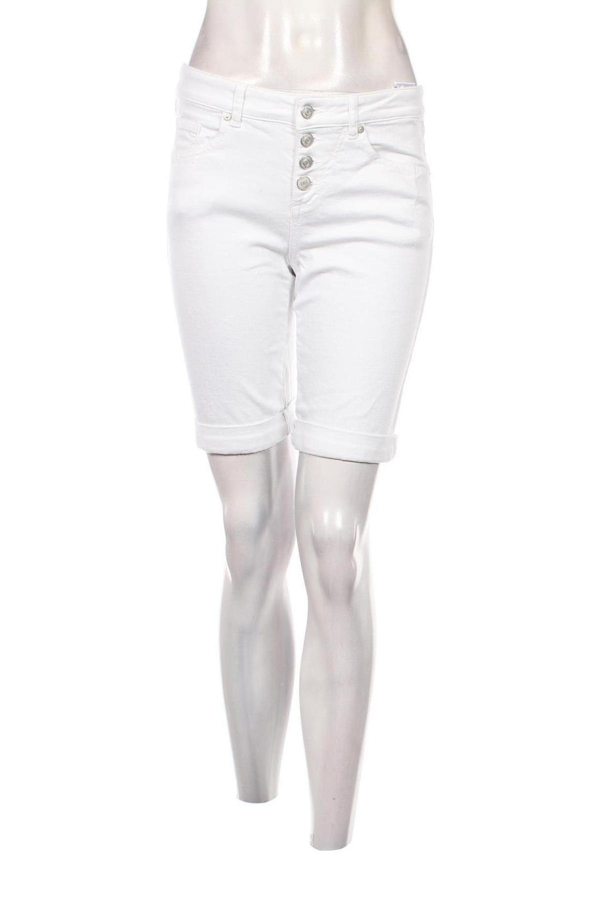 Дамски къс панталон Zero, Размер S, Цвят Бял, Цена 34,65 лв.