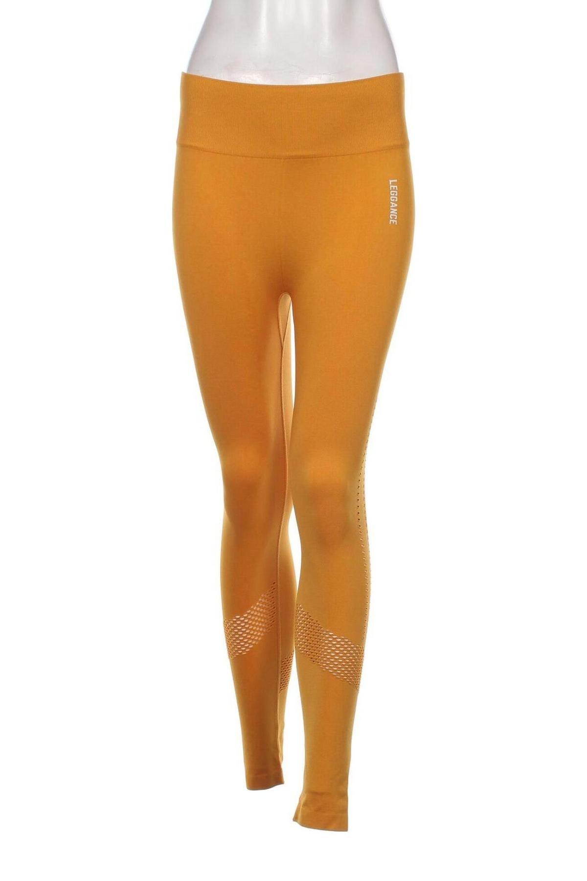 Damen Leggings, Größe M, Farbe Gelb, Preis € 6,74