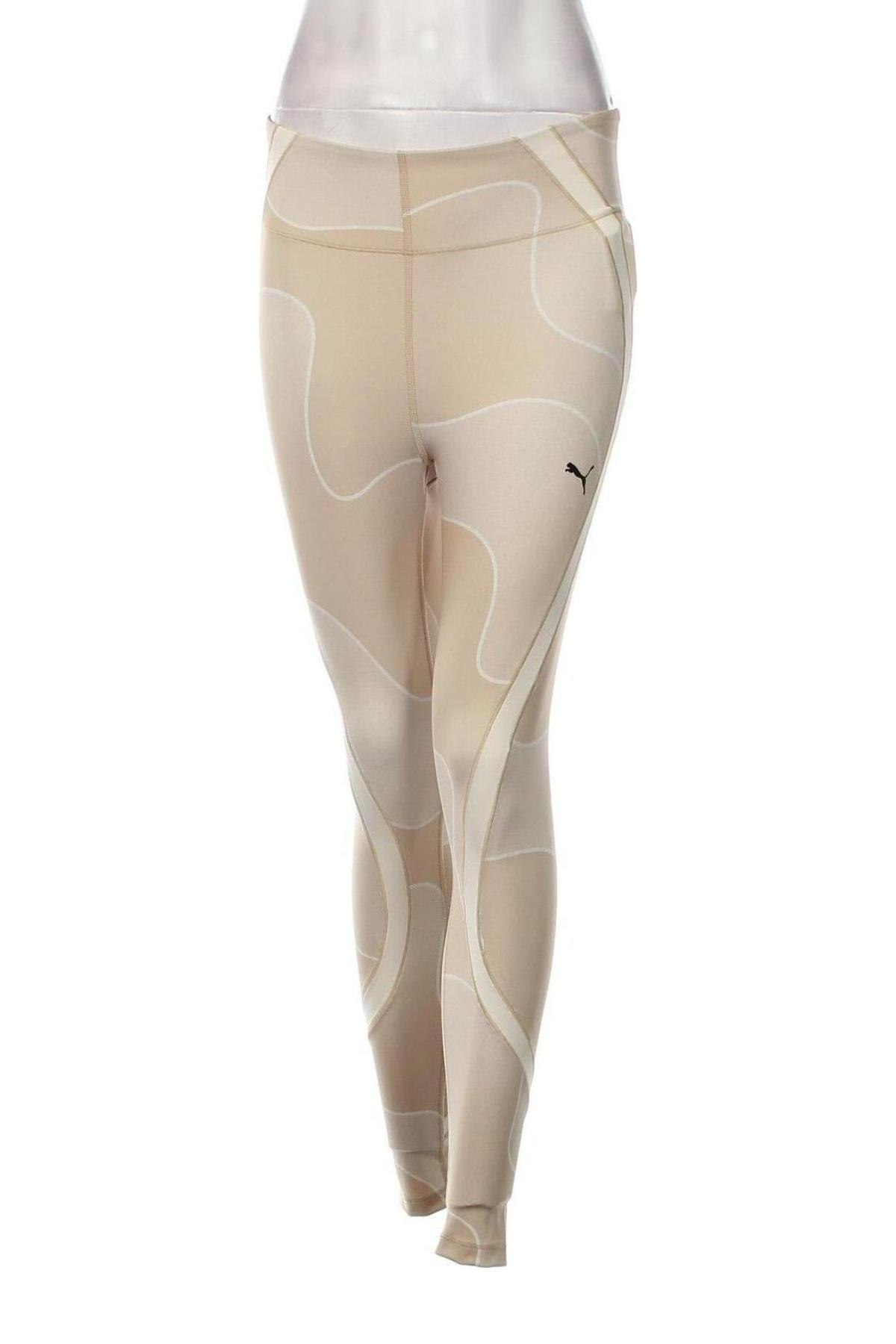 Damen Leggings PUMA, Größe S, Farbe Beige, Preis 21,83 €