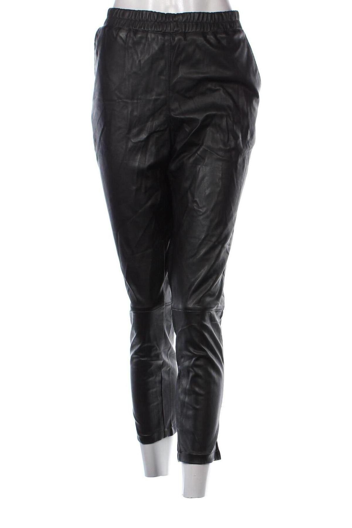 Дамски кожен панталон, Размер XL, Цвят Черен, Цена 14,50 лв.