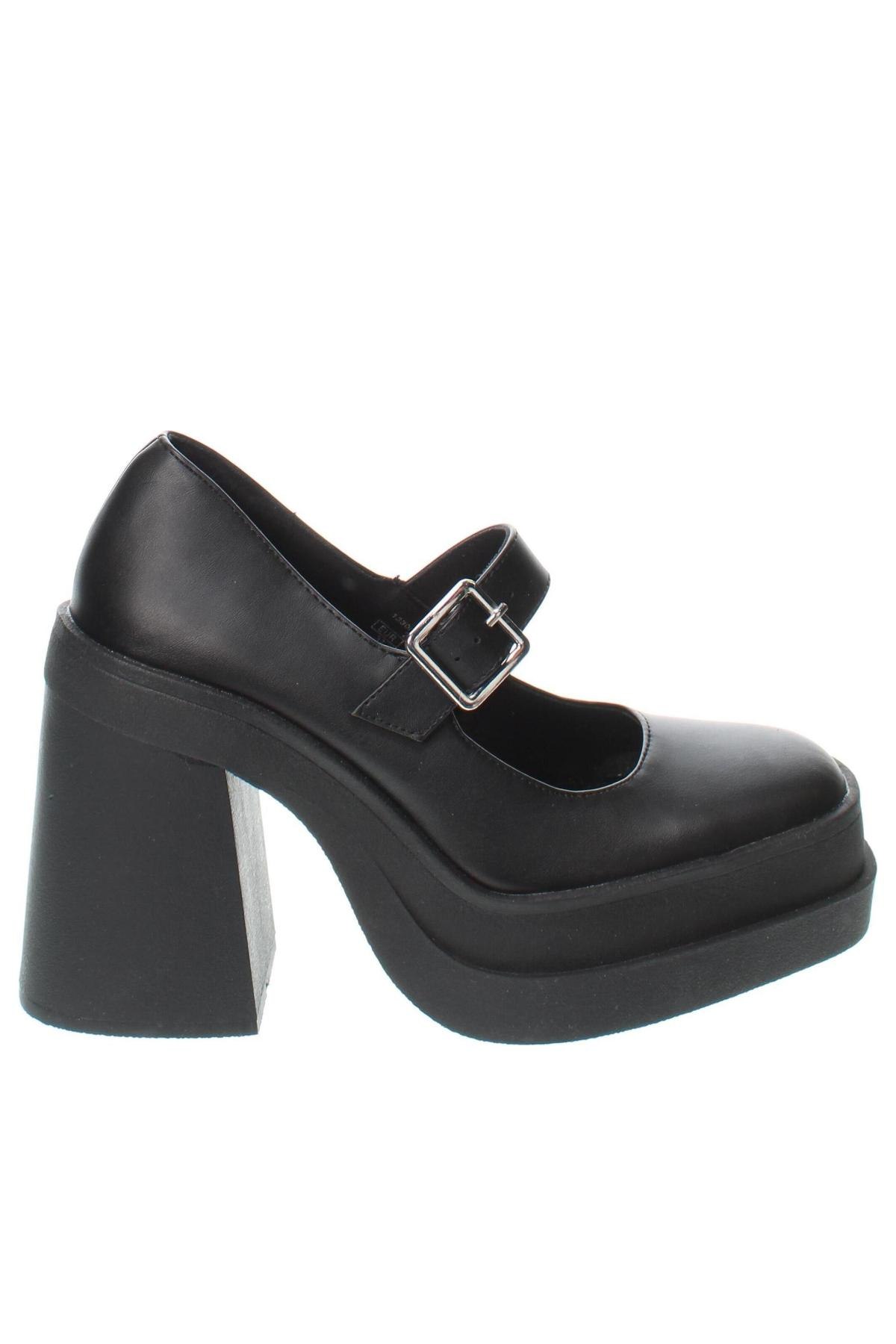 Дамски обувки Bershka, Размер 37, Цвят Черен, Цена 45,88 лв.