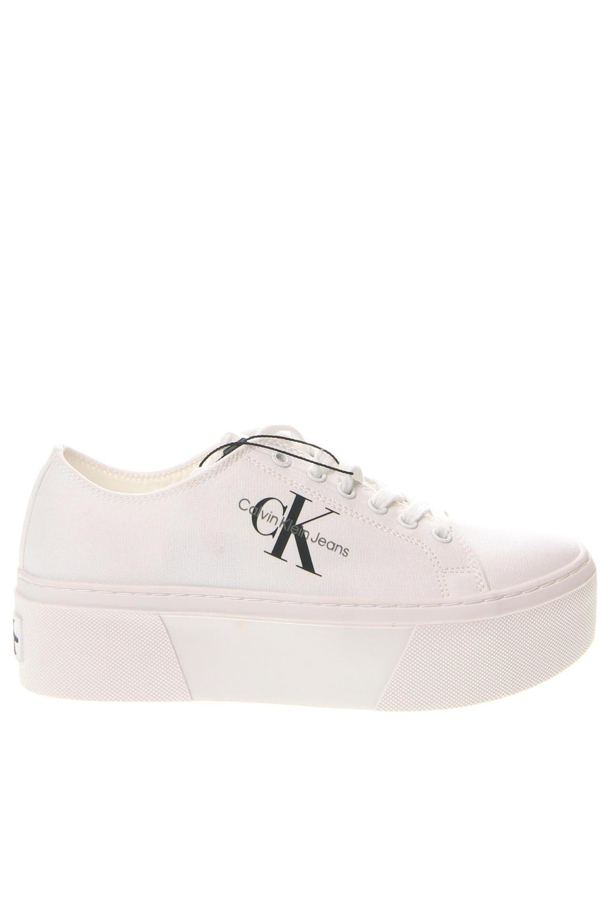 Γυναικεία παπούτσια Calvin Klein, Μέγεθος 40, Χρώμα Λευκό, Τιμή 62,78 €