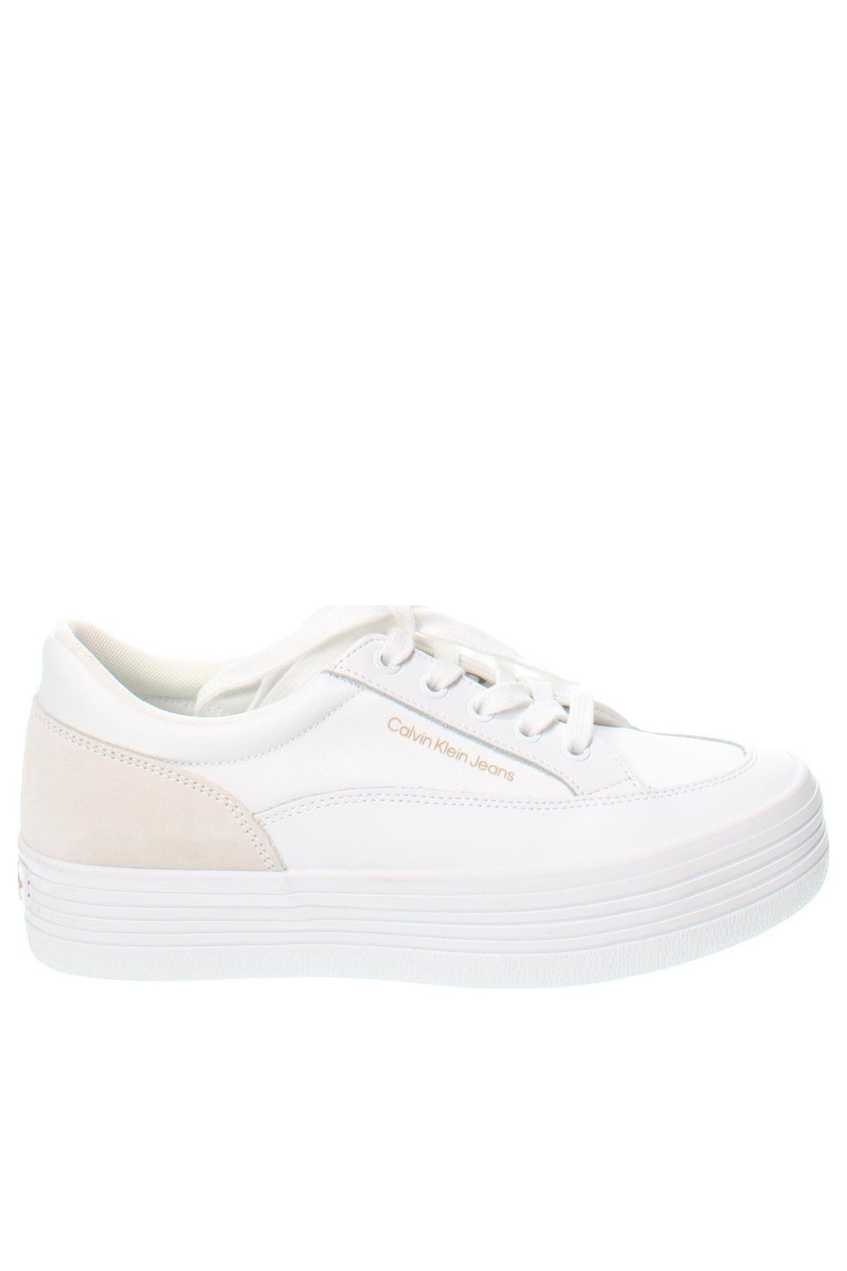 Damenschuhe Calvin Klein Jeans, Größe 40, Farbe Weiß, Preis 62,78 €