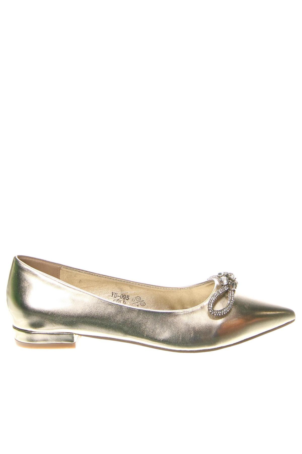 Γυναικεία παπούτσια Gianini, Μέγεθος 37, Χρώμα Χρυσαφί, Τιμή 23,36 €