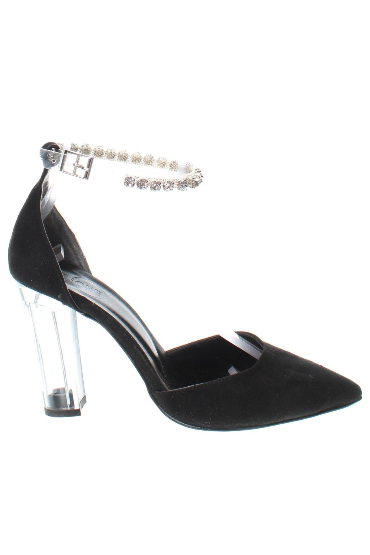 Γυναικεία παπούτσια One, Μέγεθος 38, Χρώμα Μαύρο, Τιμή 17,18 €