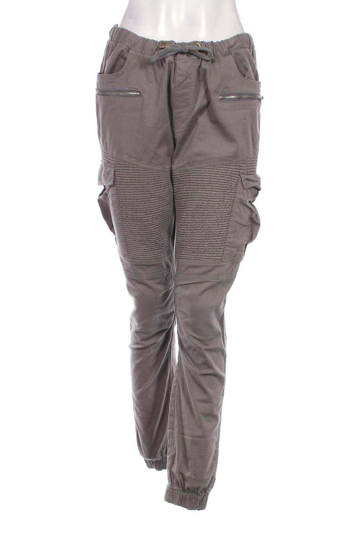 Pantaloni de femei, Mărime L, Culoare Gri, Preț 33,39 Lei