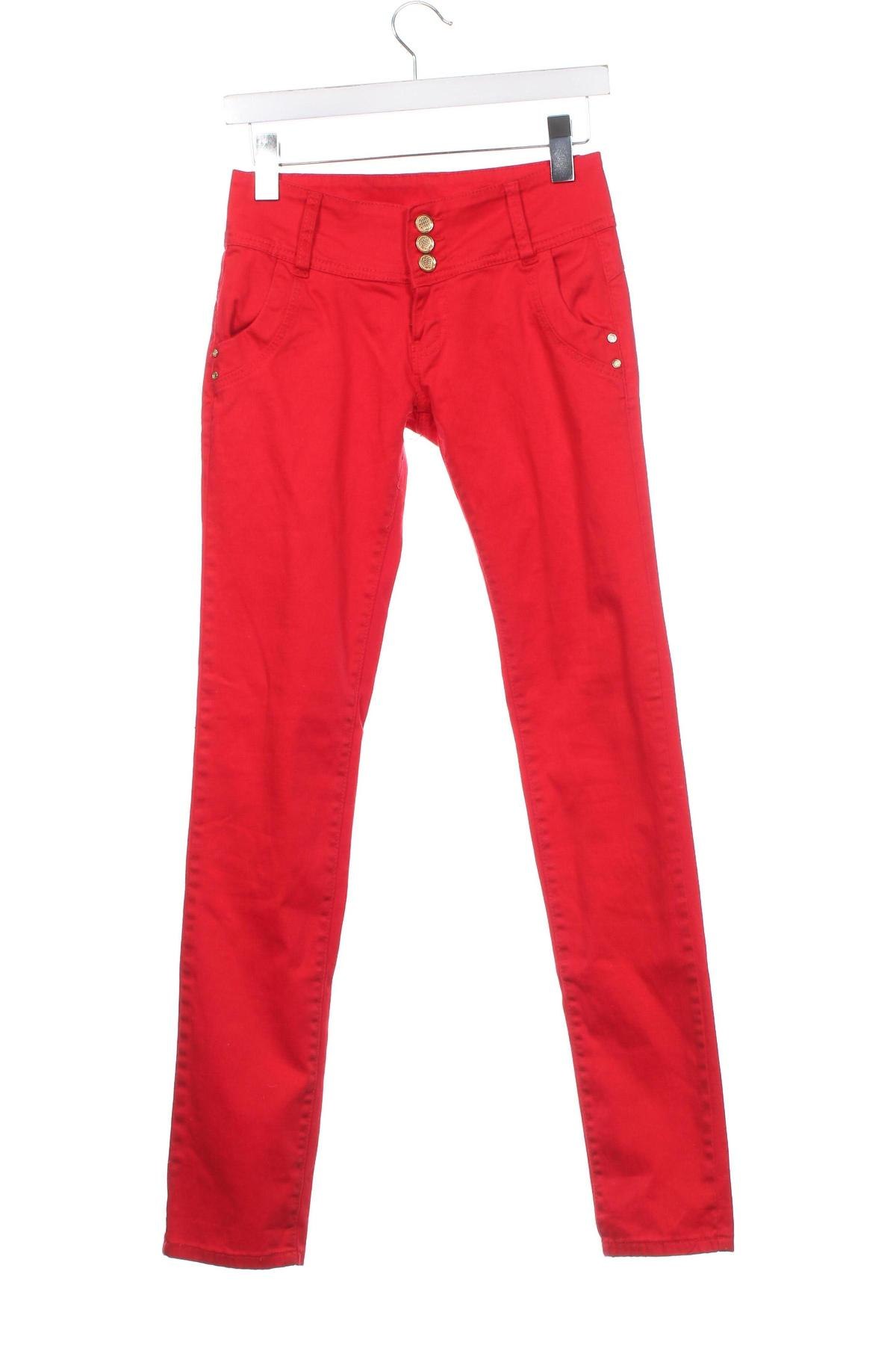 Dámské kalhoty , Velikost S, Barva Červená, Cena  132,00 Kč