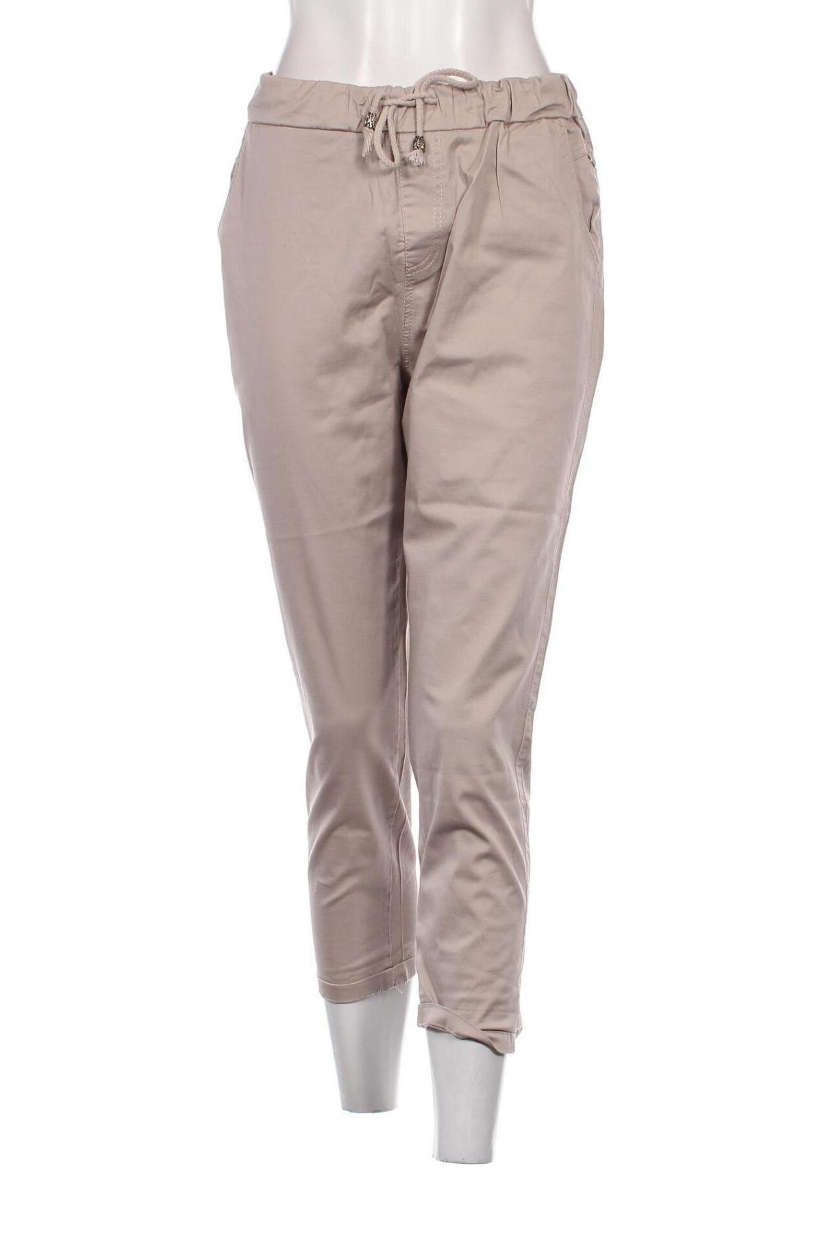 Pantaloni de femei, Mărime 3XL, Culoare Bej, Preț 44,40 Lei