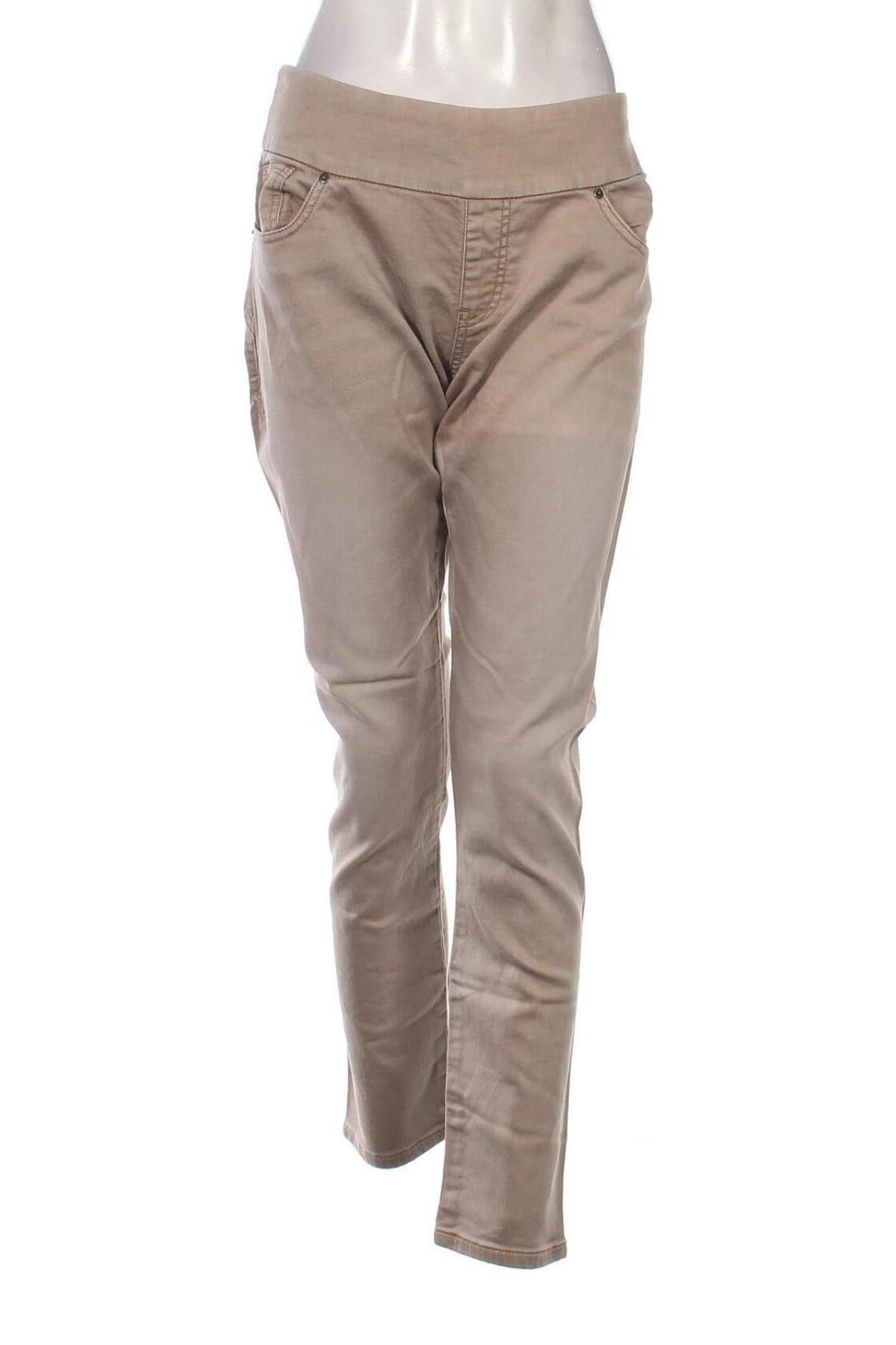 Pantaloni de femei, Mărime XL, Culoare Bej, Preț 44,39 Lei