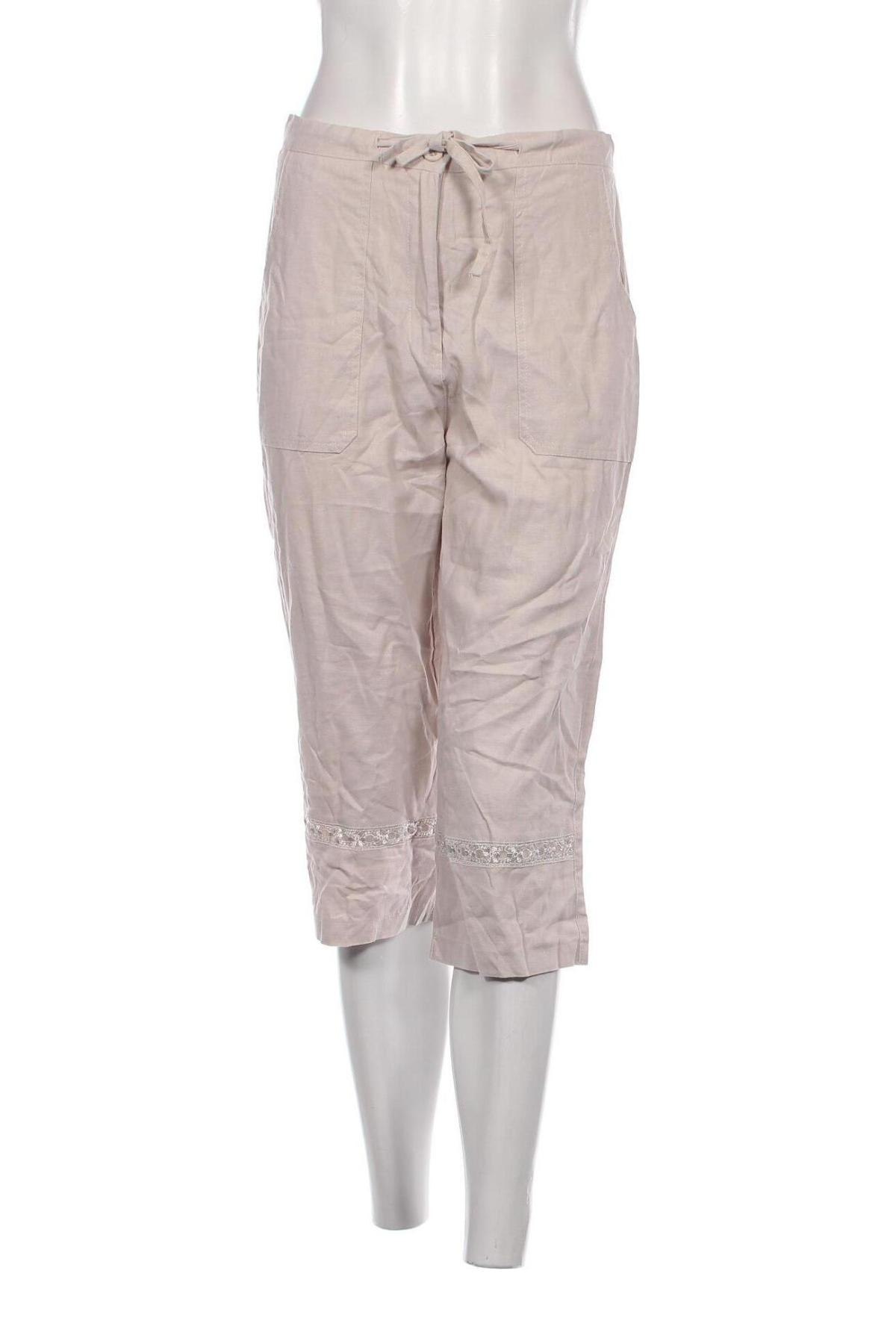 Дамски панталон, Размер M, Цвят Екрю, Цена 14,50 лв.