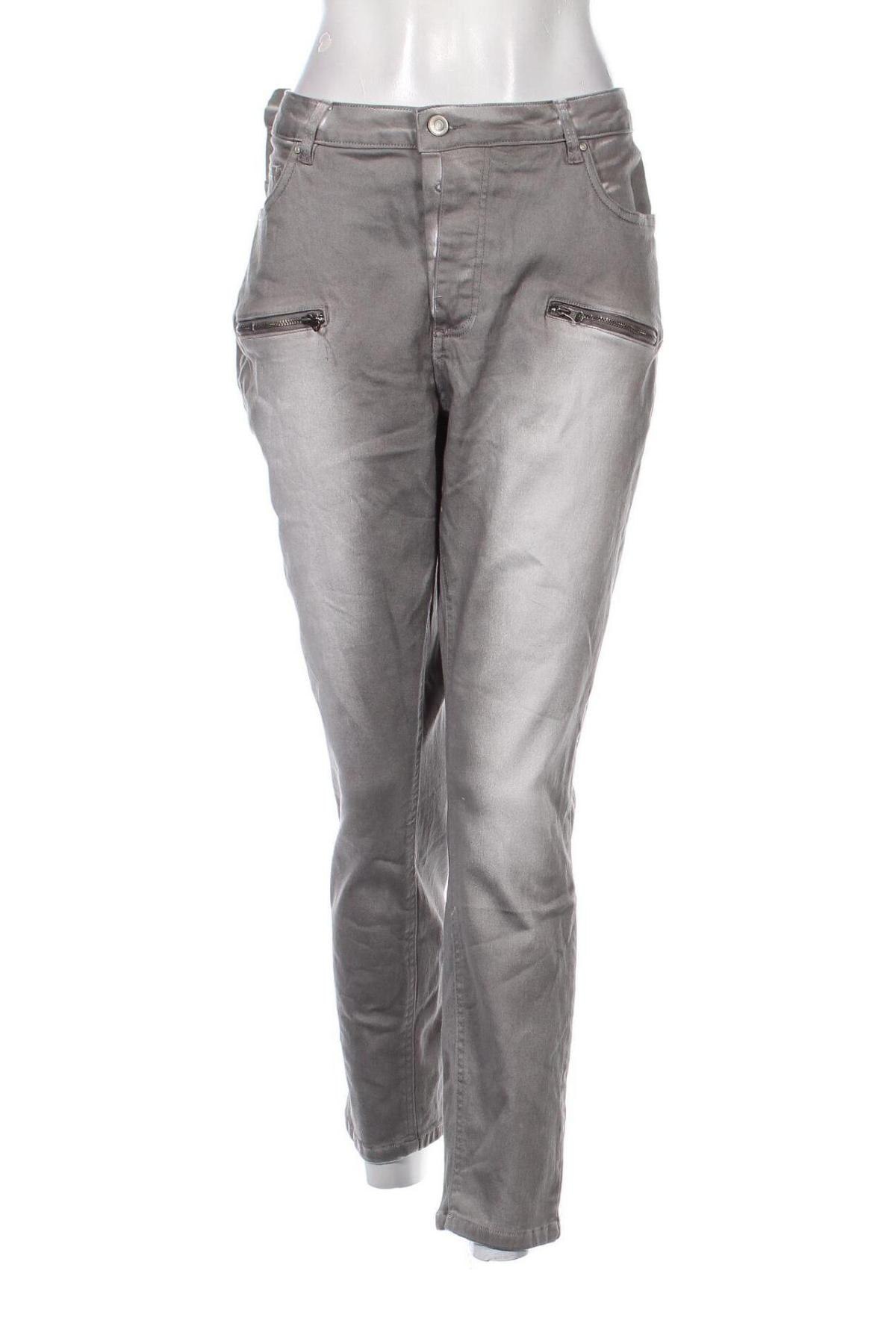 Pantaloni de femei Linea Tesini, Mărime XL, Culoare Gri, Preț 74,18 Lei